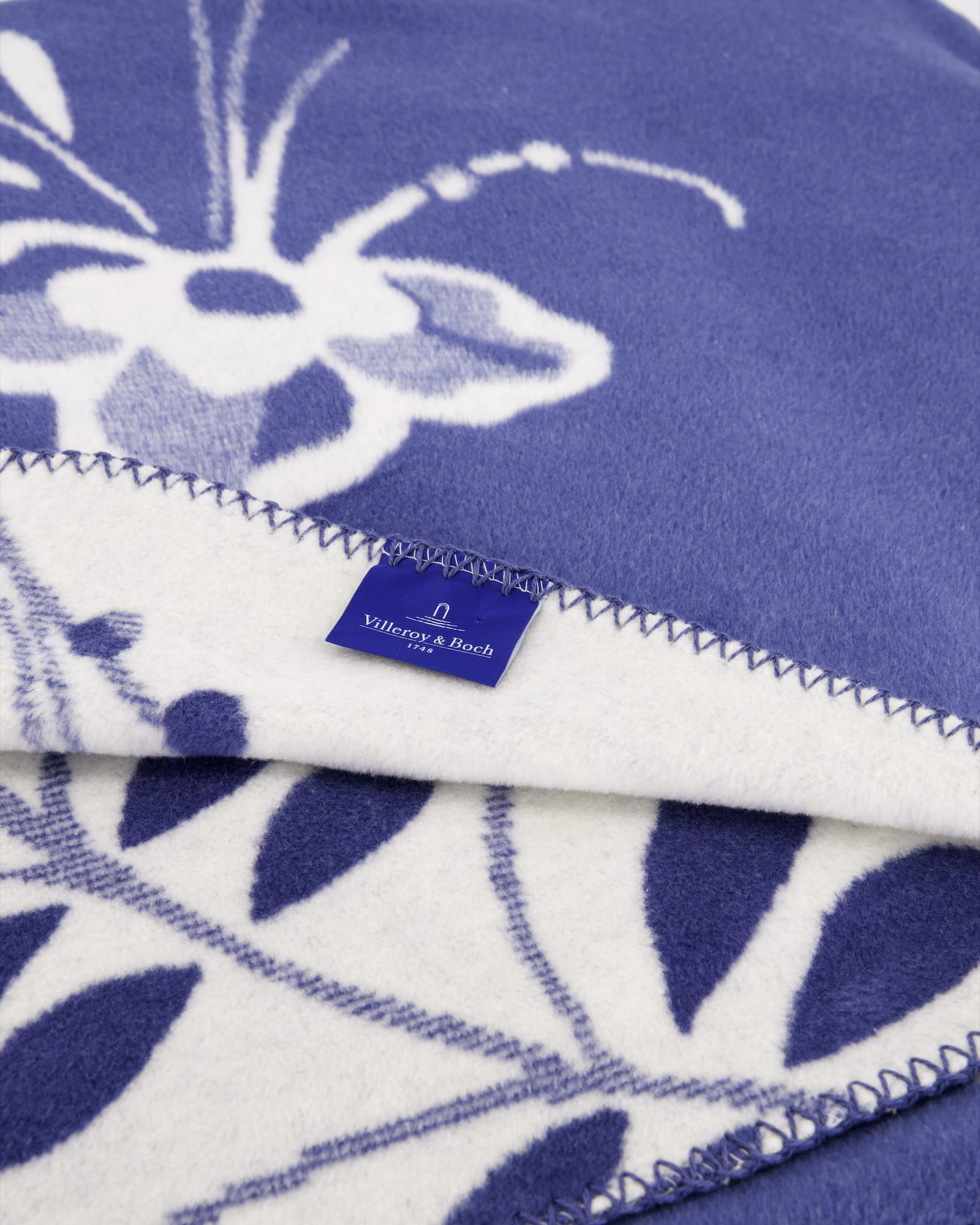 Villeroy & Boch Wohndecken Vieux Luxembourg Blau - 150x200 cm