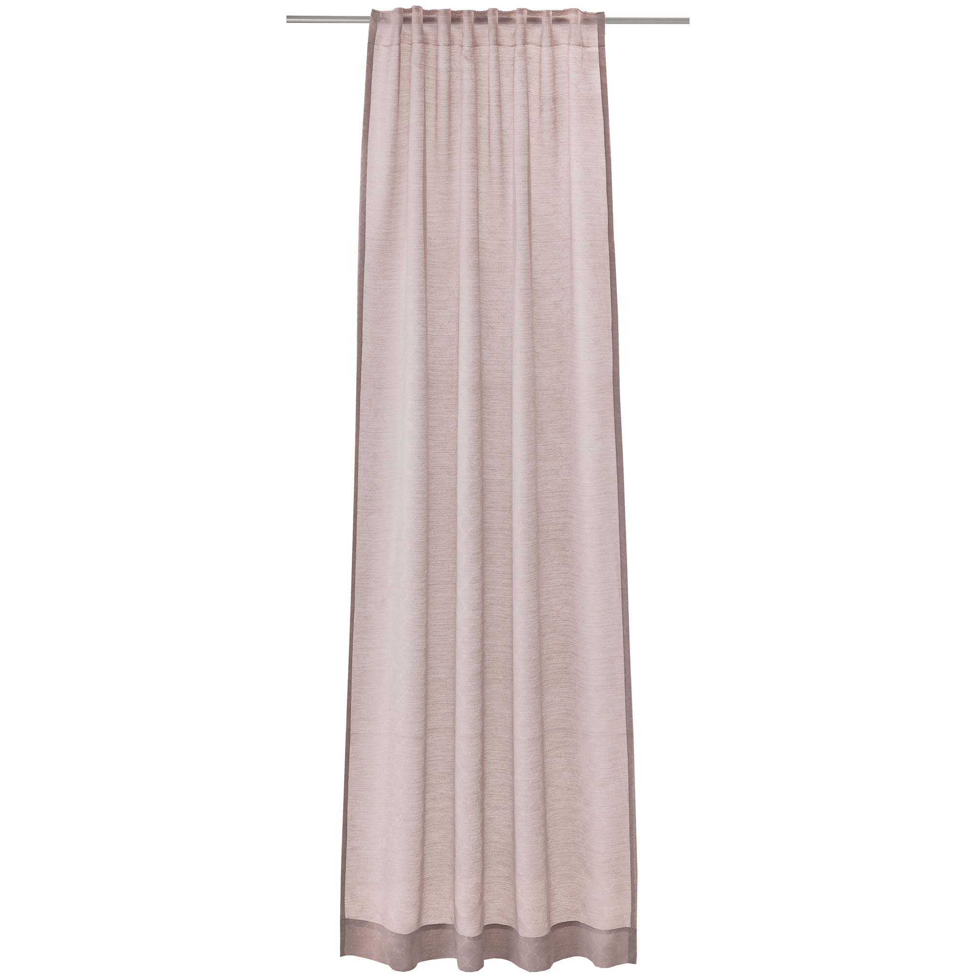 JOOP! Vorhang Gardine Glare - verdecktes Schlaufenband - Farbe: Rose - 075