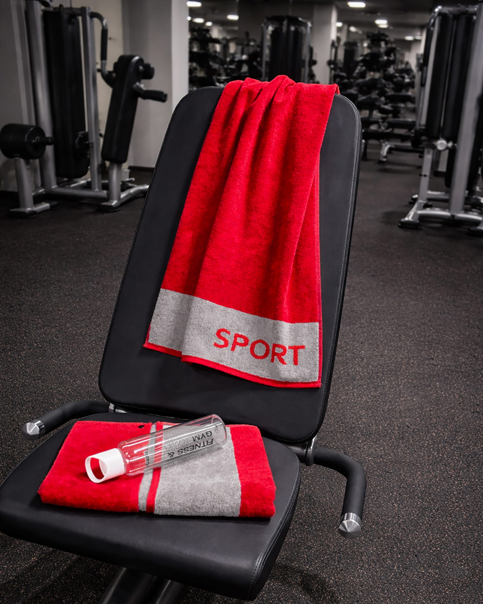 Cawö Fitness-Handtücher SPORT 6290 red - 72 - 50x130 cm