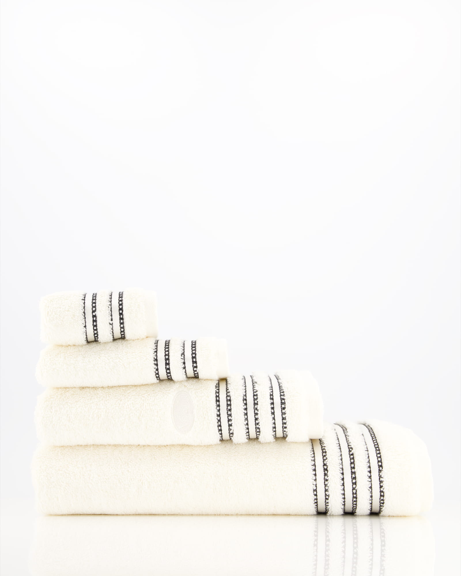 Vossen Handtücher Cult de Luxe ivory - 1030 - Seiflappen 30x30 cm