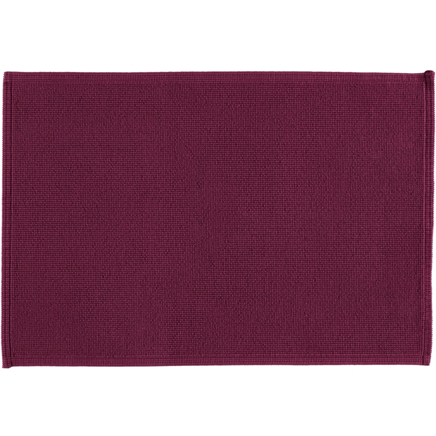 Rhomtuft - Badematte Plain - Farbe: berry - 237 - 60x90 cm