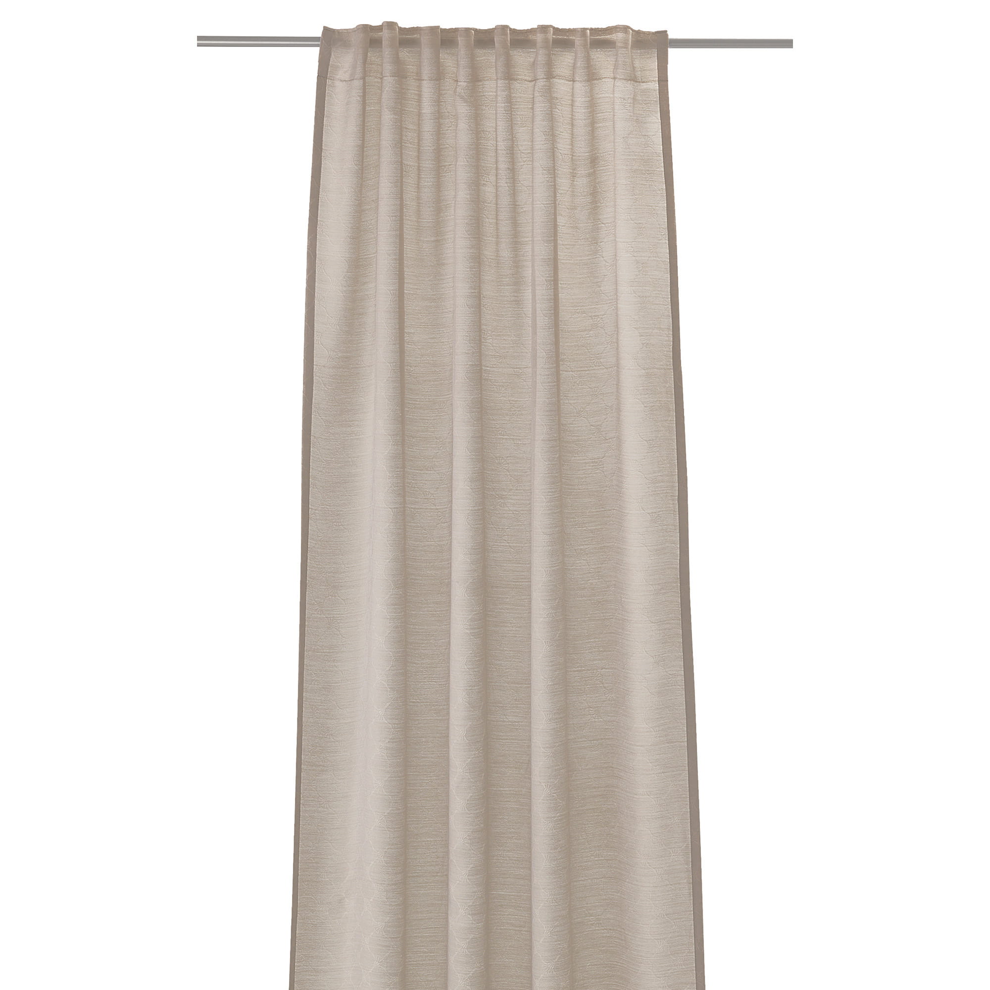 JOOP! Vorhang Gardine Glare - verdecktes Schlaufenband - Farbe: Kitt - 020