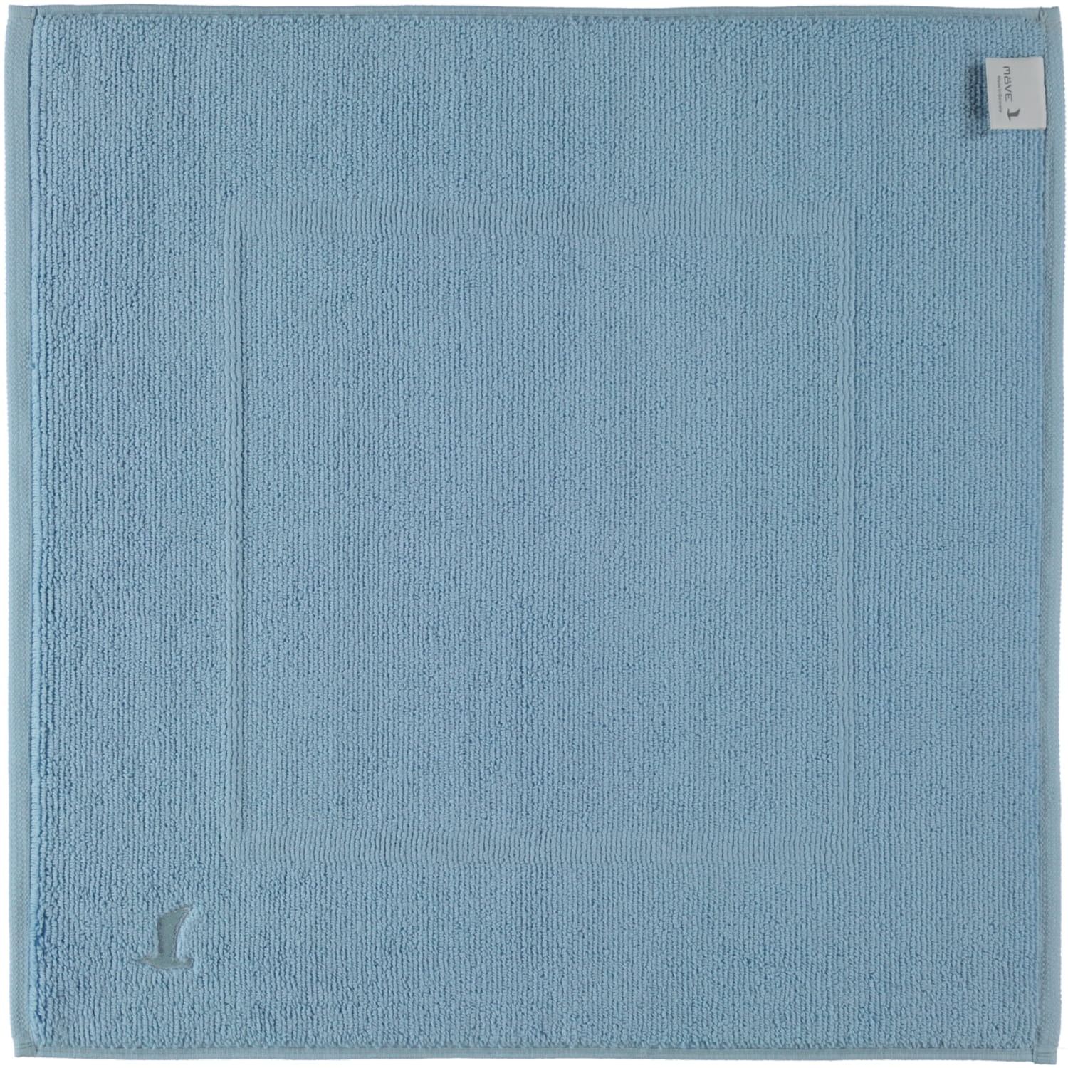Möve - Badteppich Superwuschel - Farbe: aquamarine - 577 (1-0300/8126) - 60x60 cm