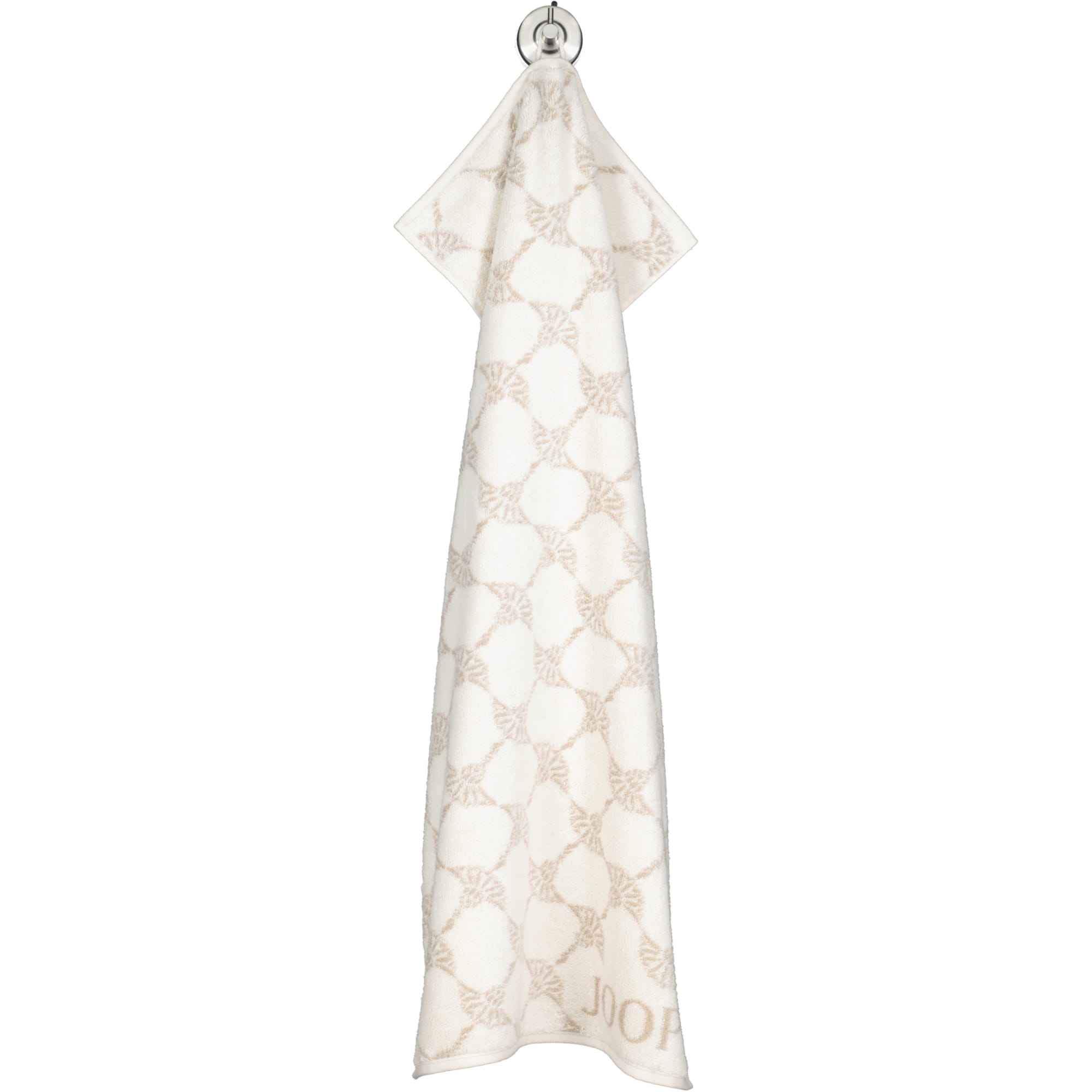 JOOP! Classic - Cornflower 1611 - Farbe: Creme - 36 - Handtuch 50x100 cm