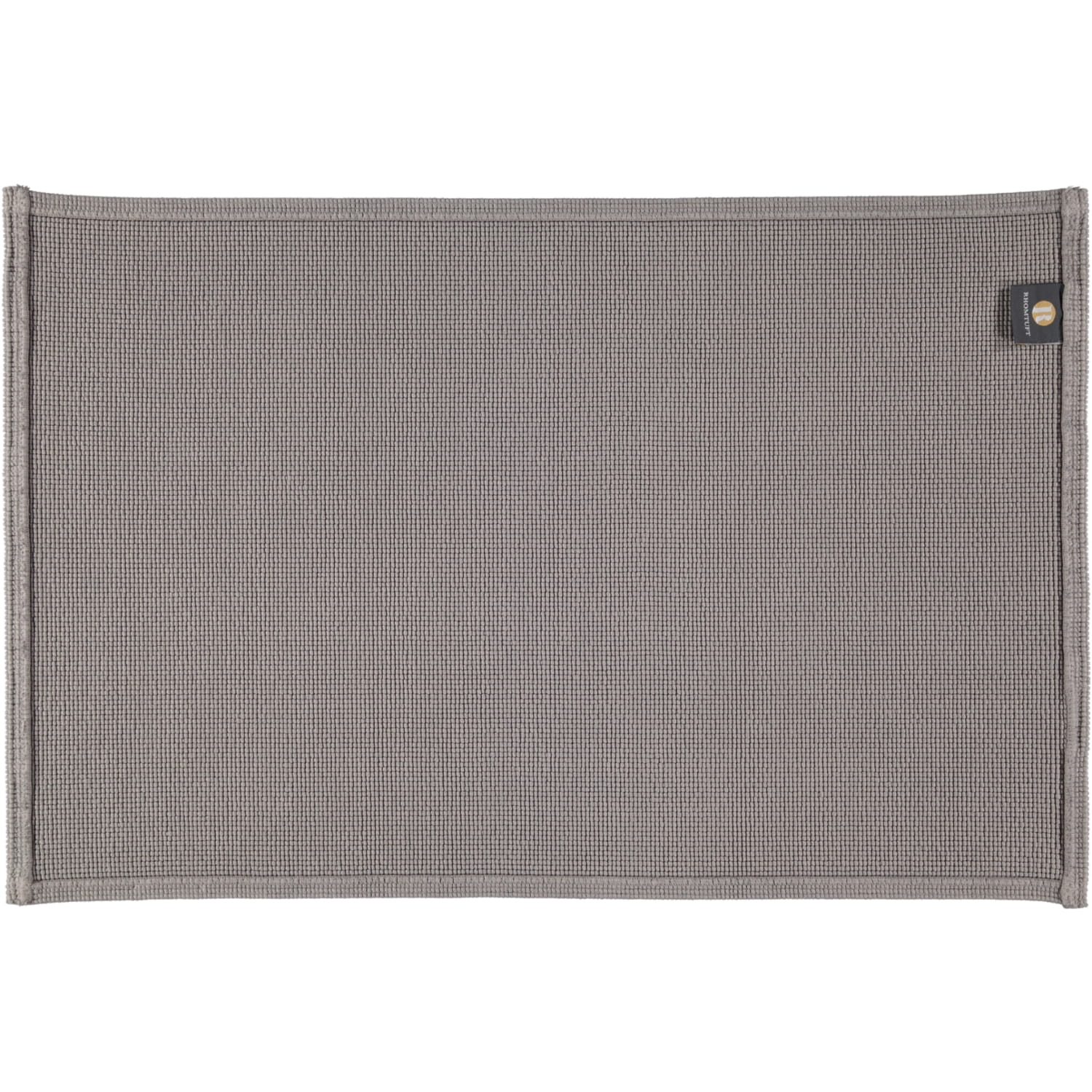 Rhomtuft - Badteppiche Plain - Farbe: kiesel - 85 - 60x90 cm