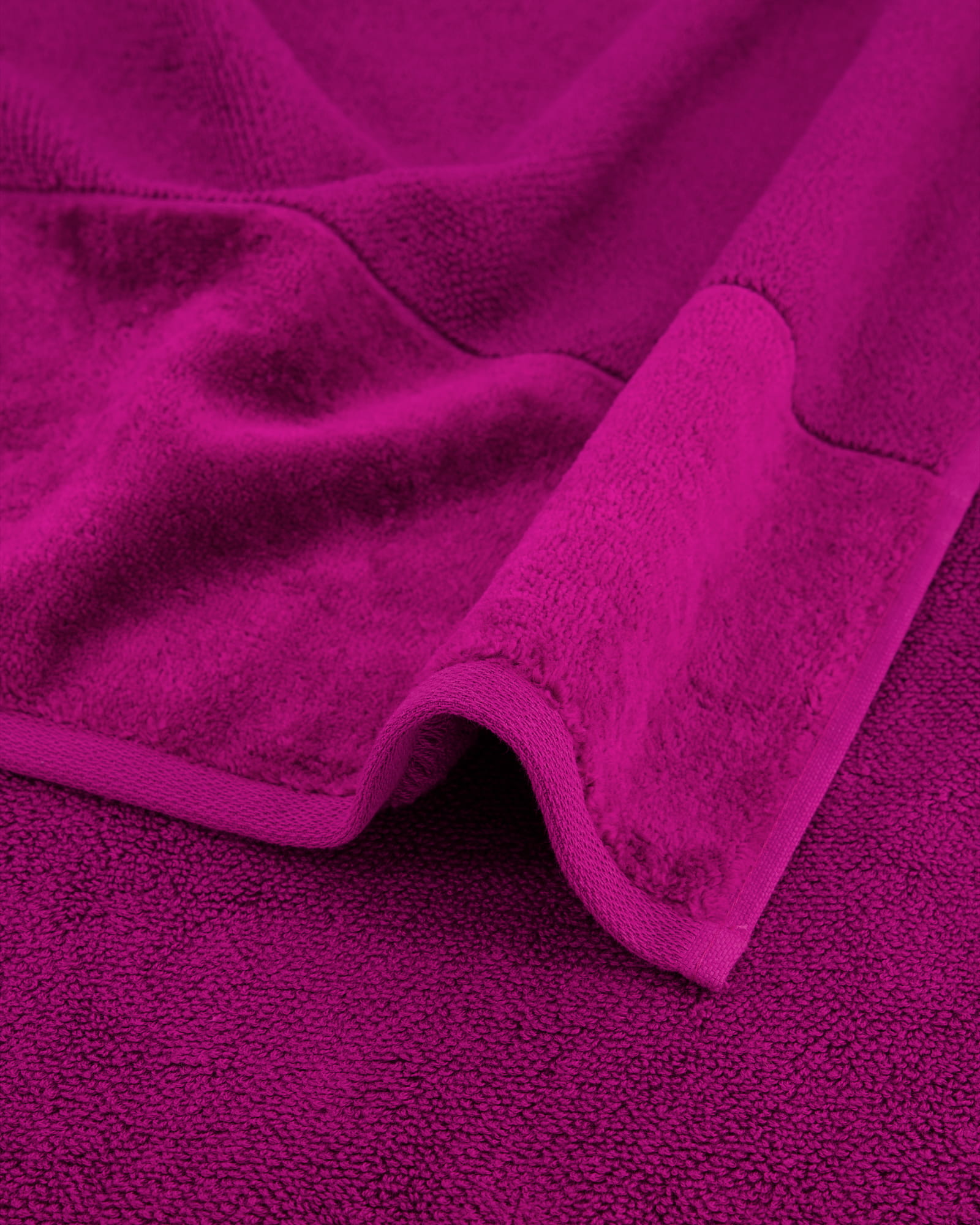 Möve Bamboo Luxe - Farbe: berry - 266 (1-1104/5244) - Waschhandschuh 15x20 cm