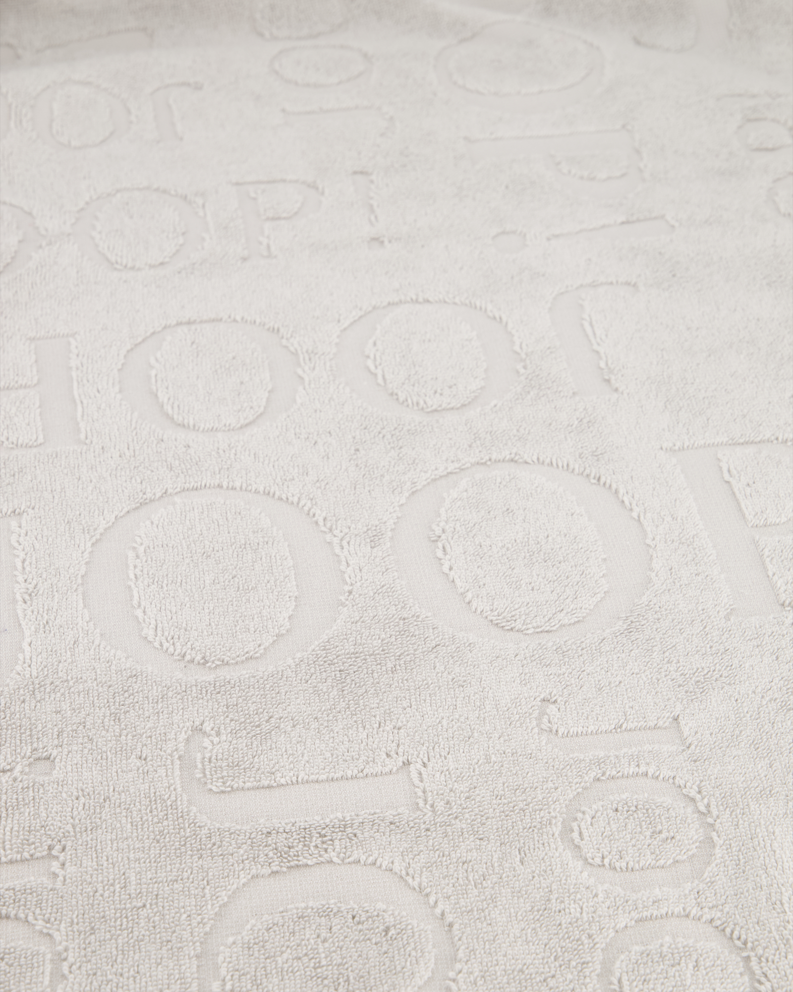 JOOP! Strandtücher Beach Repeat 1697 Platin - 705 - Strandtuch 100x180 cm