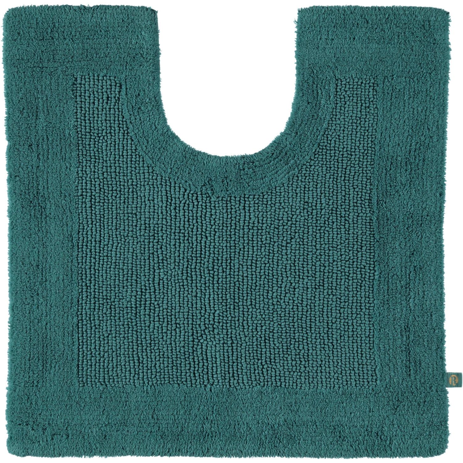 Rhomtuft - Badteppiche Prestige - Farbe: pinie - 279 - Toilettenvorlage mit Ausschnitt 60x60 cm