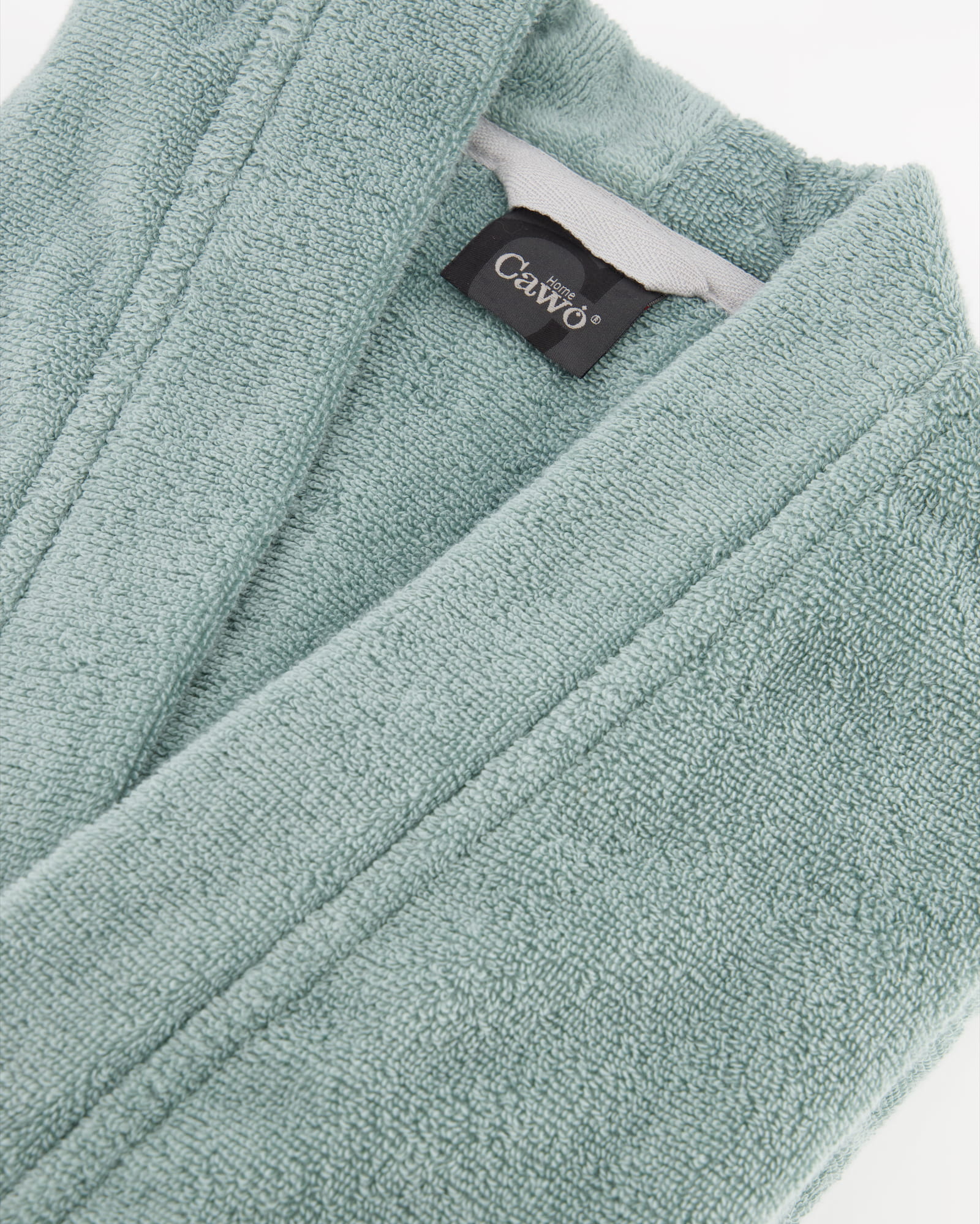 Cawö Home Bademäntel Damen Kimono Luxury Basics Kimono 826 fjord - 47
