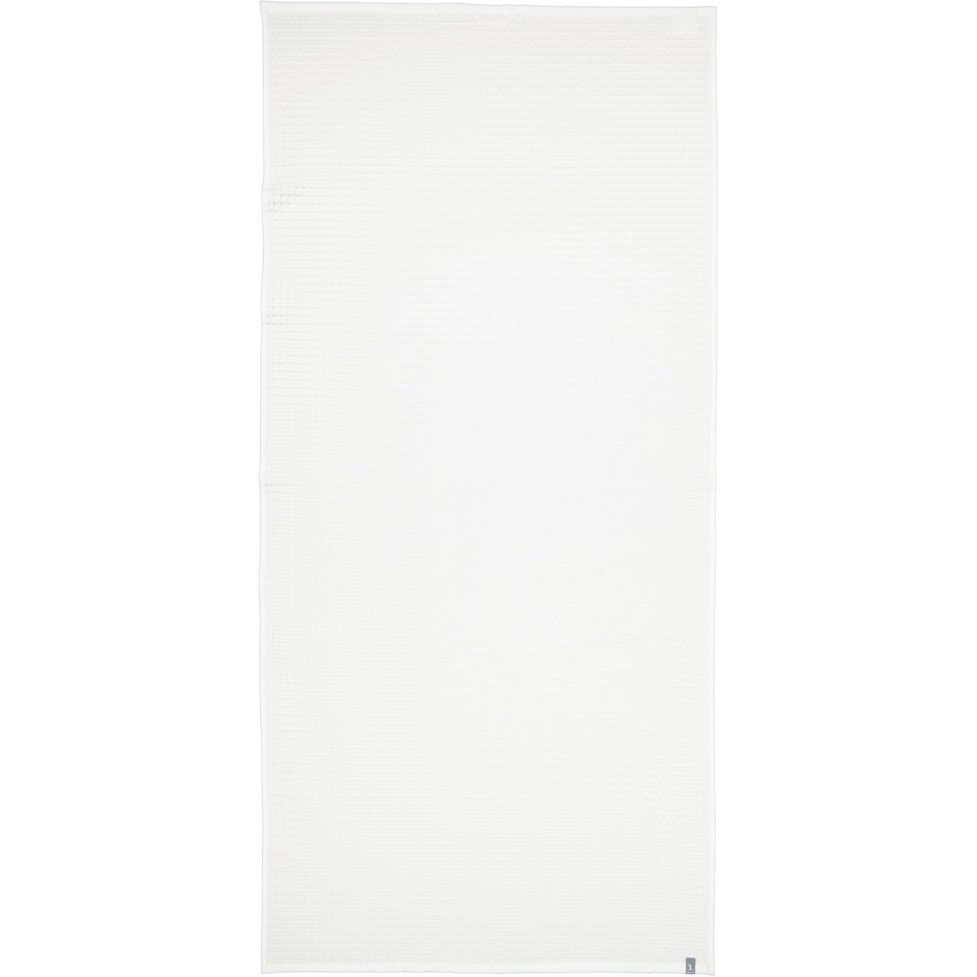 Möve - Waffelpiquée - Farbe: snow - 001 (1-0605/8762) - Duschtuch 70x140 cm