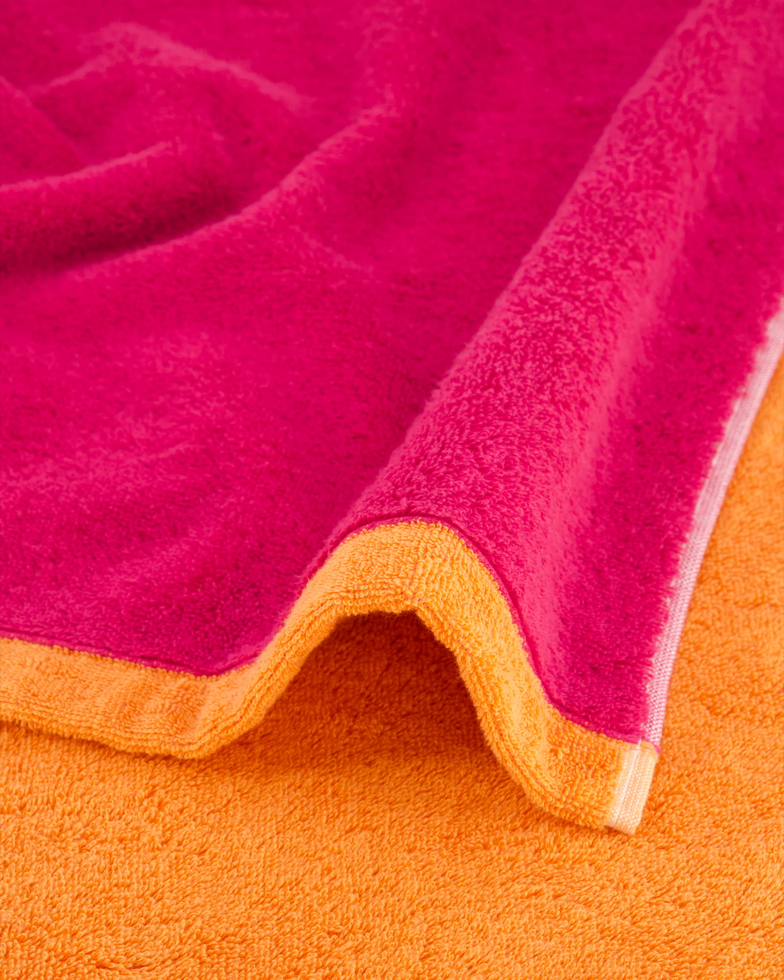 Cawö Handtücher Lifestyle Splash 7071 pink/mandarine - 23 - Duschtuch 70x140 cm