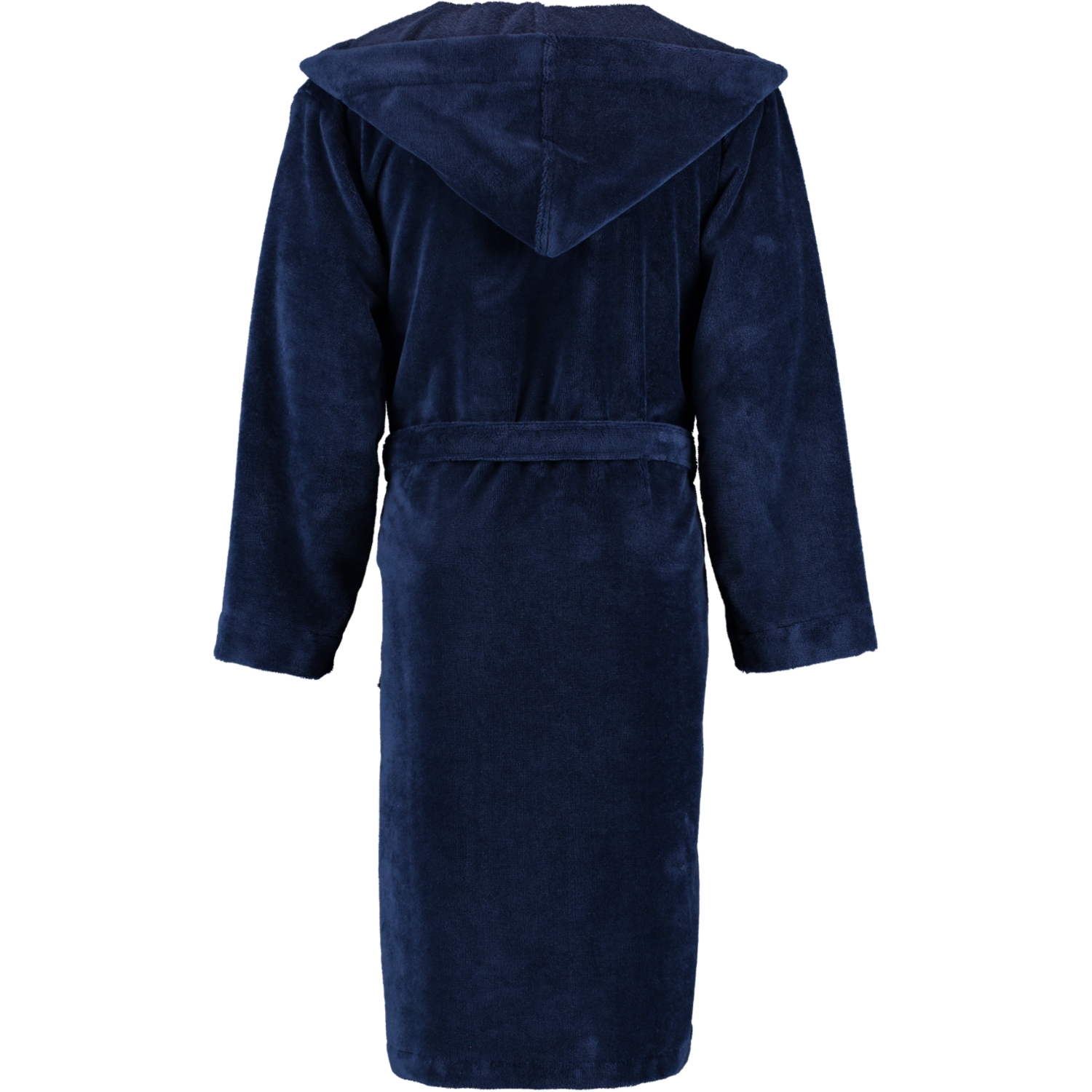 bugatti Herren Bademantel Kapuze Roberto - Farbe: marine blau - 493 - M