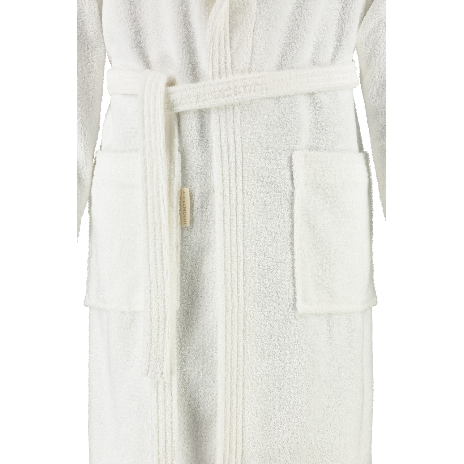 Rhomtuft RHOMTUFT Bademäntel unisex Schalkragen Sir & Lady weiss - 01