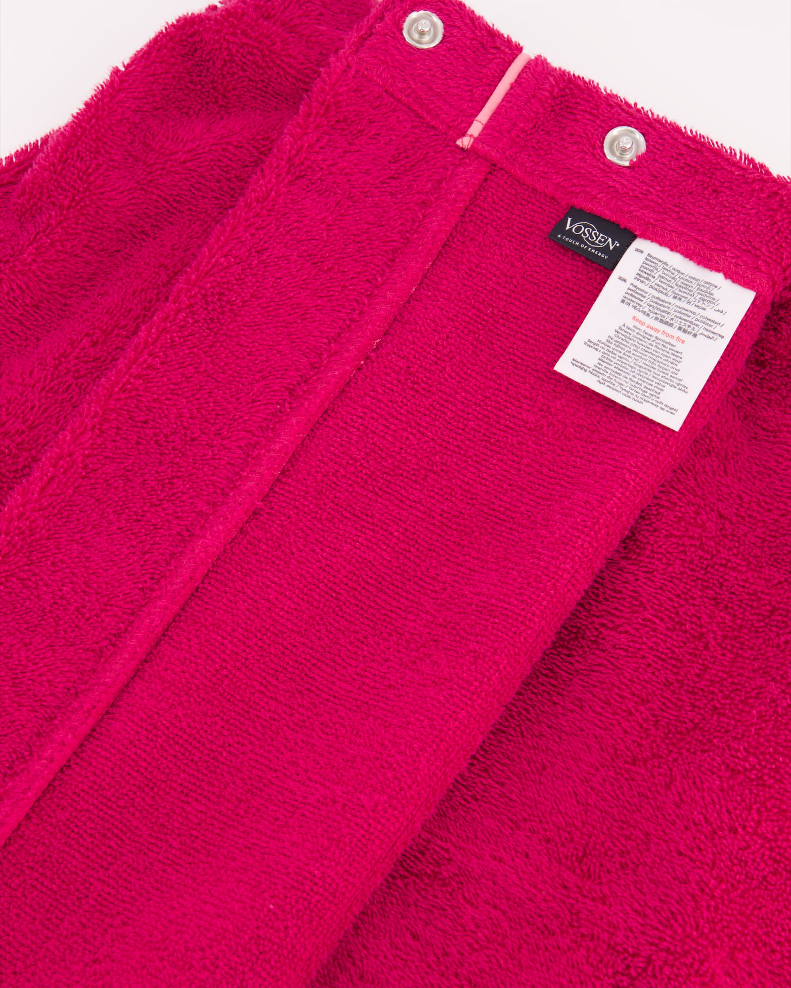 Vossen Saunakilts Damen Livina cranberry - 3770 - 80x140 cm