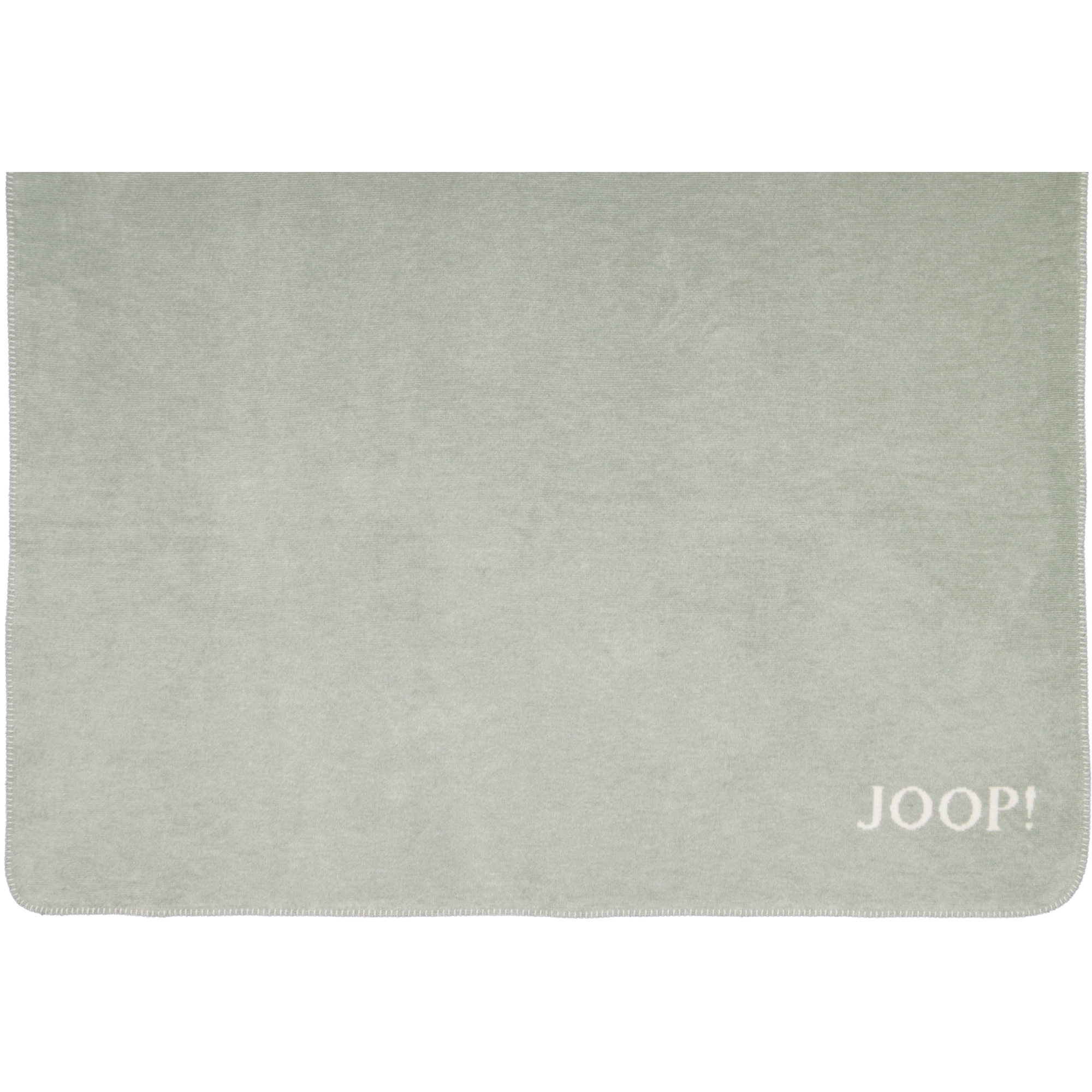 JOOP! Wohndecke Melange-Doubleface - Größe: 150x200 cm - Farbe: Jade-Natur