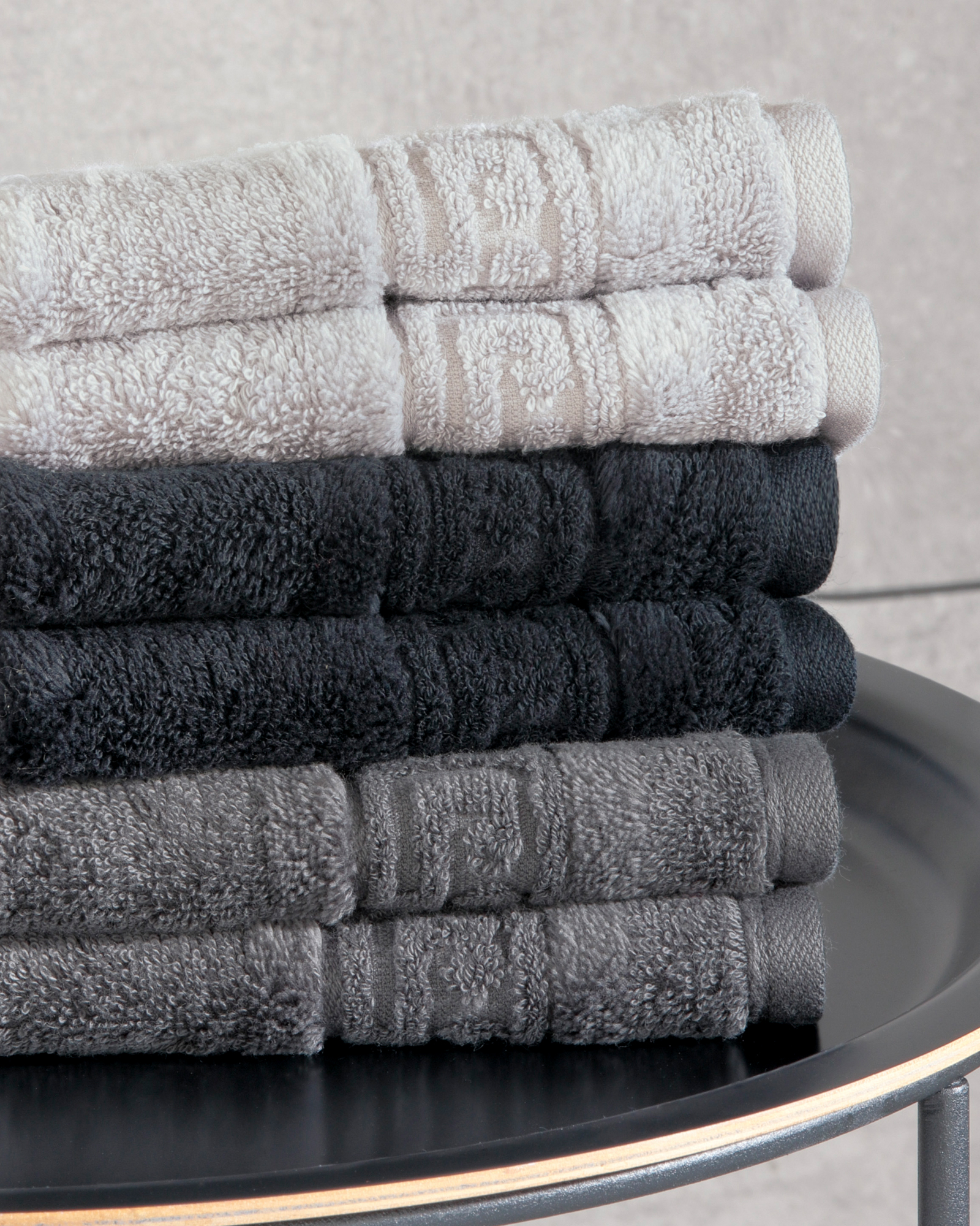 Cawö - Noblesse Uni 1001 - Farbe: 774 - anthrazit - Duschtuch 80x160 cm