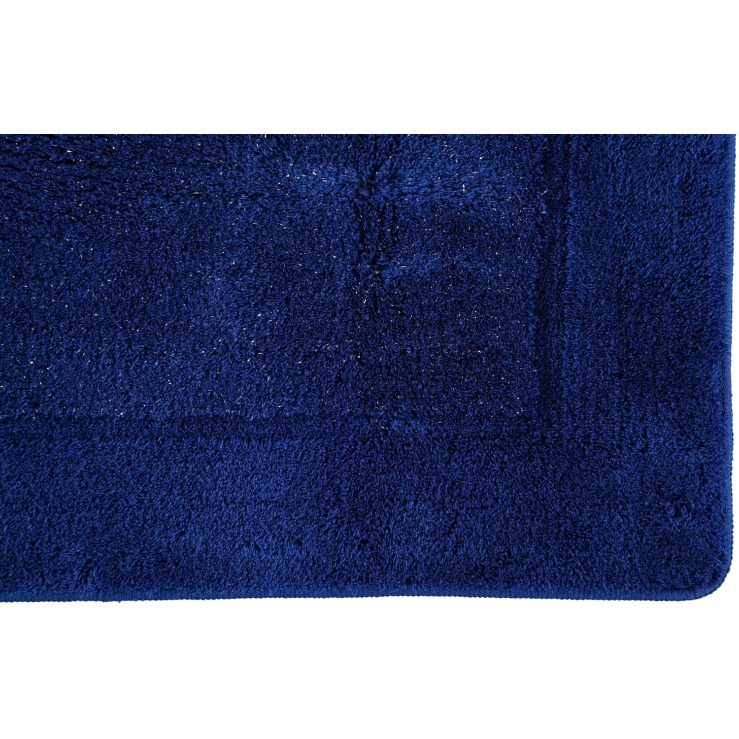 Rhomtuft RHOMY - Badteppich Versailles 255 - Farbe: royalblau/lurex - 408
