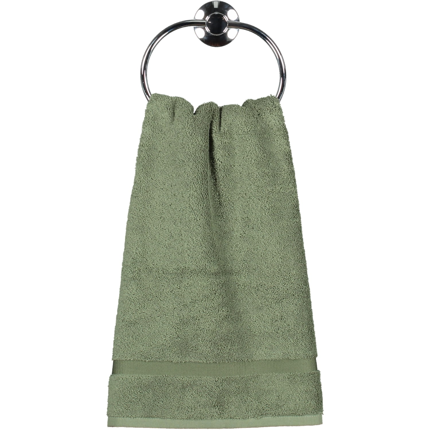 Rhomtuft - Handtücher Princess - Farbe: olive - 404 - Handtuch 55x100 cm