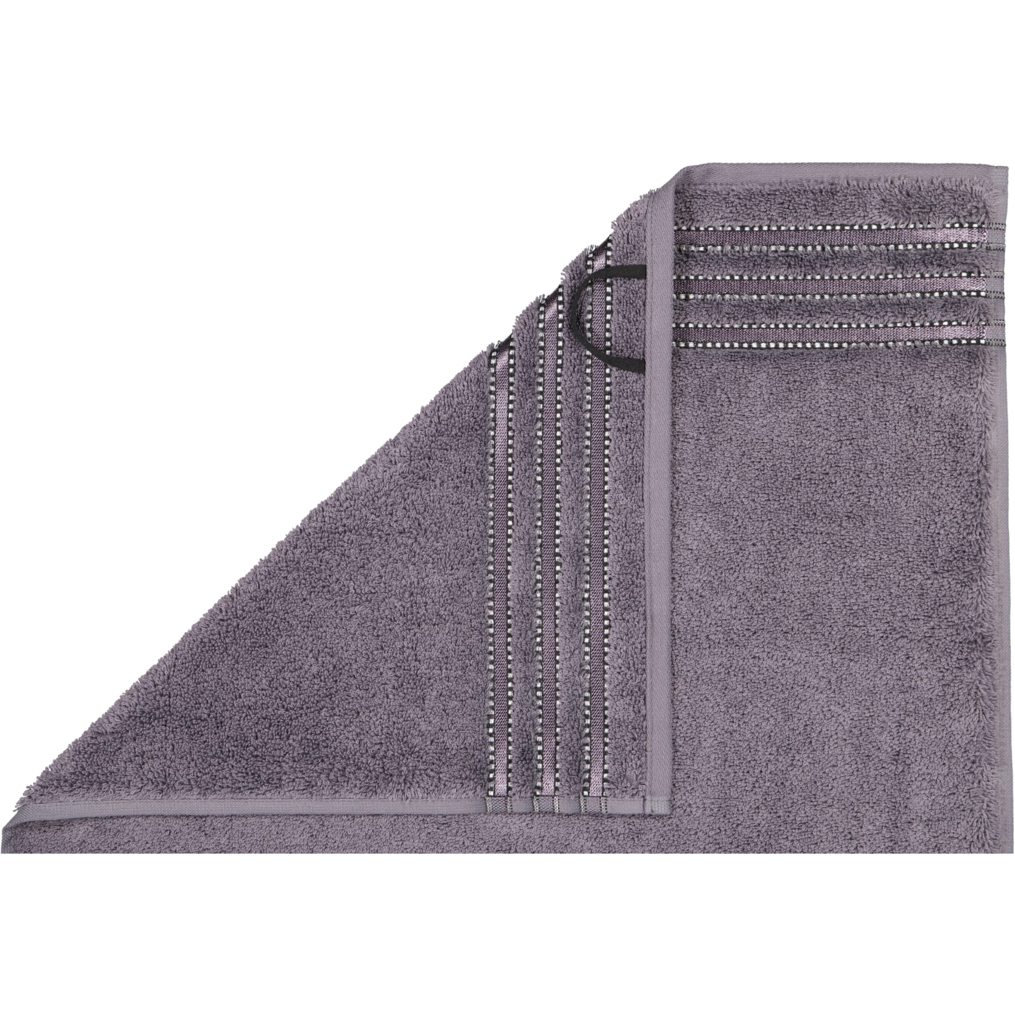 Vossen Handtücher Cult de Luxe graphit - 7660 - Seiflappen 30x30 cm