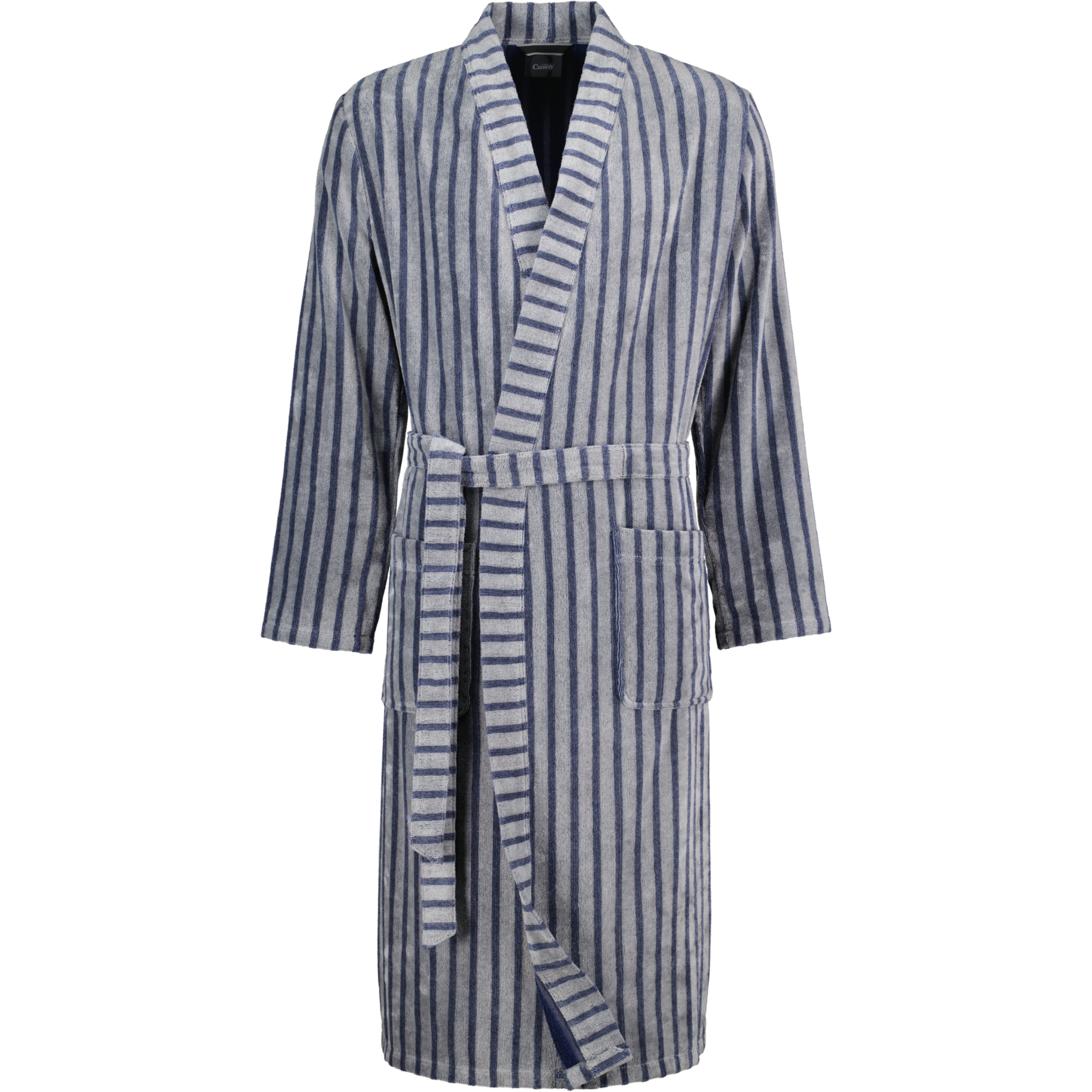 Cawö Home Herren Bademantel Kimono 5505 - Farbe: denim - 17
