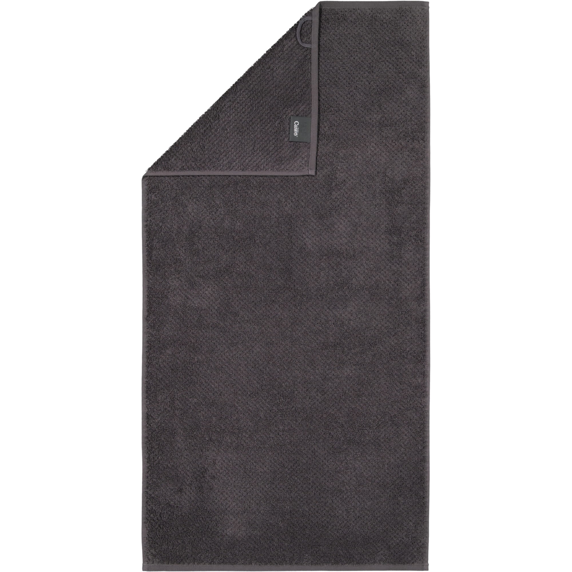Cawö Handtücher Pure 6500 basalt - 740 - Handtuch 50x100 cm