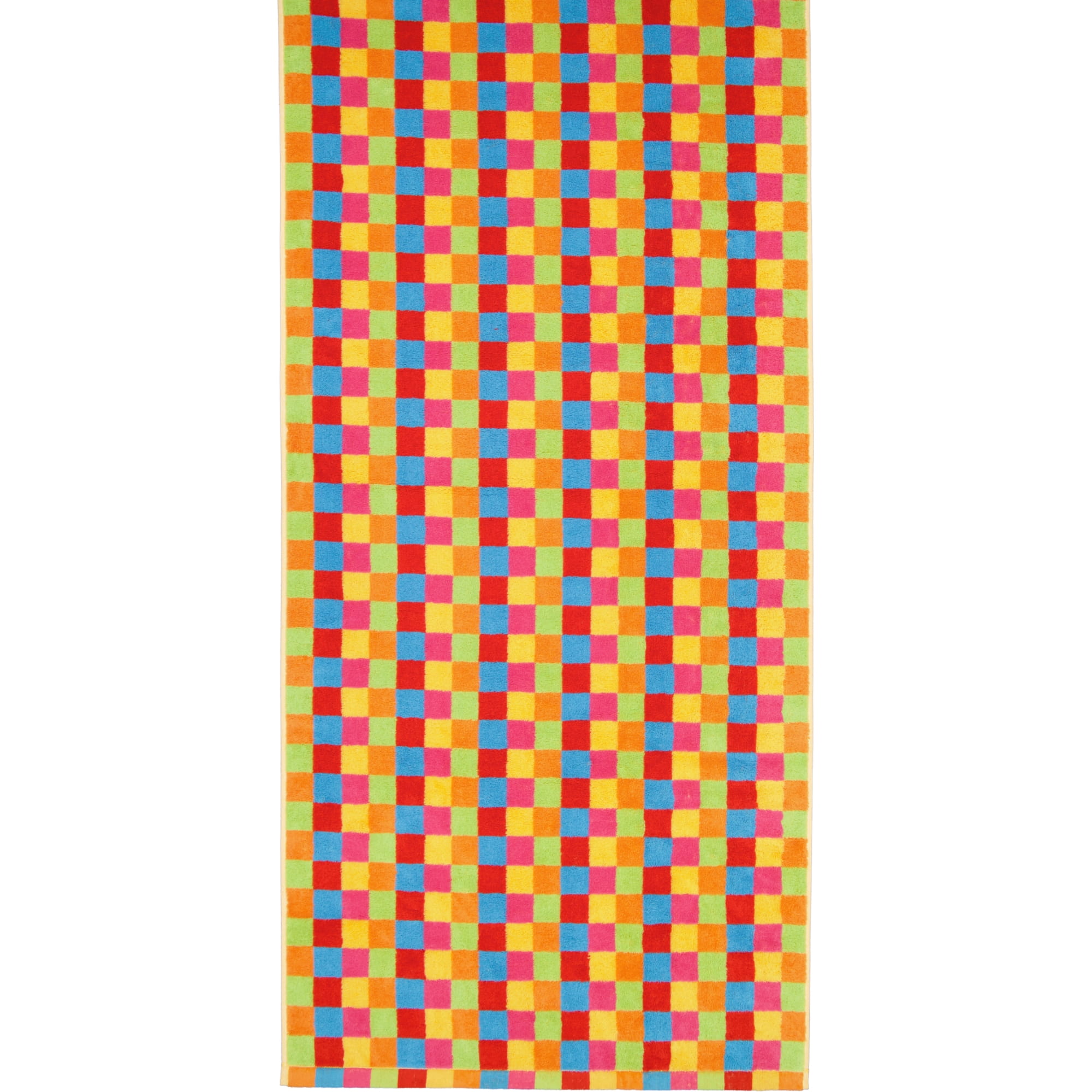 Cawö - Life Style Karo 7017 - Farbe: multicolor - 25 - Saunatuch 70x180 cm