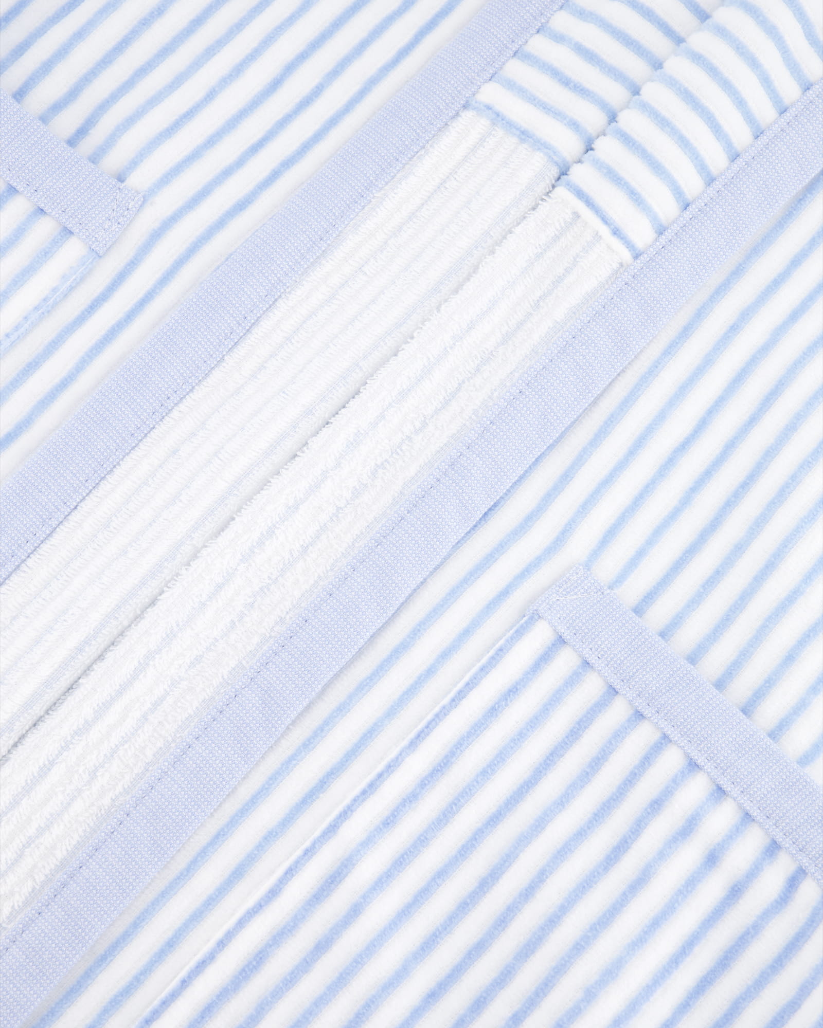 Cawö - Damen Bademantel Schalkragen 3423 - Farbe: mittelblau - 11 - L