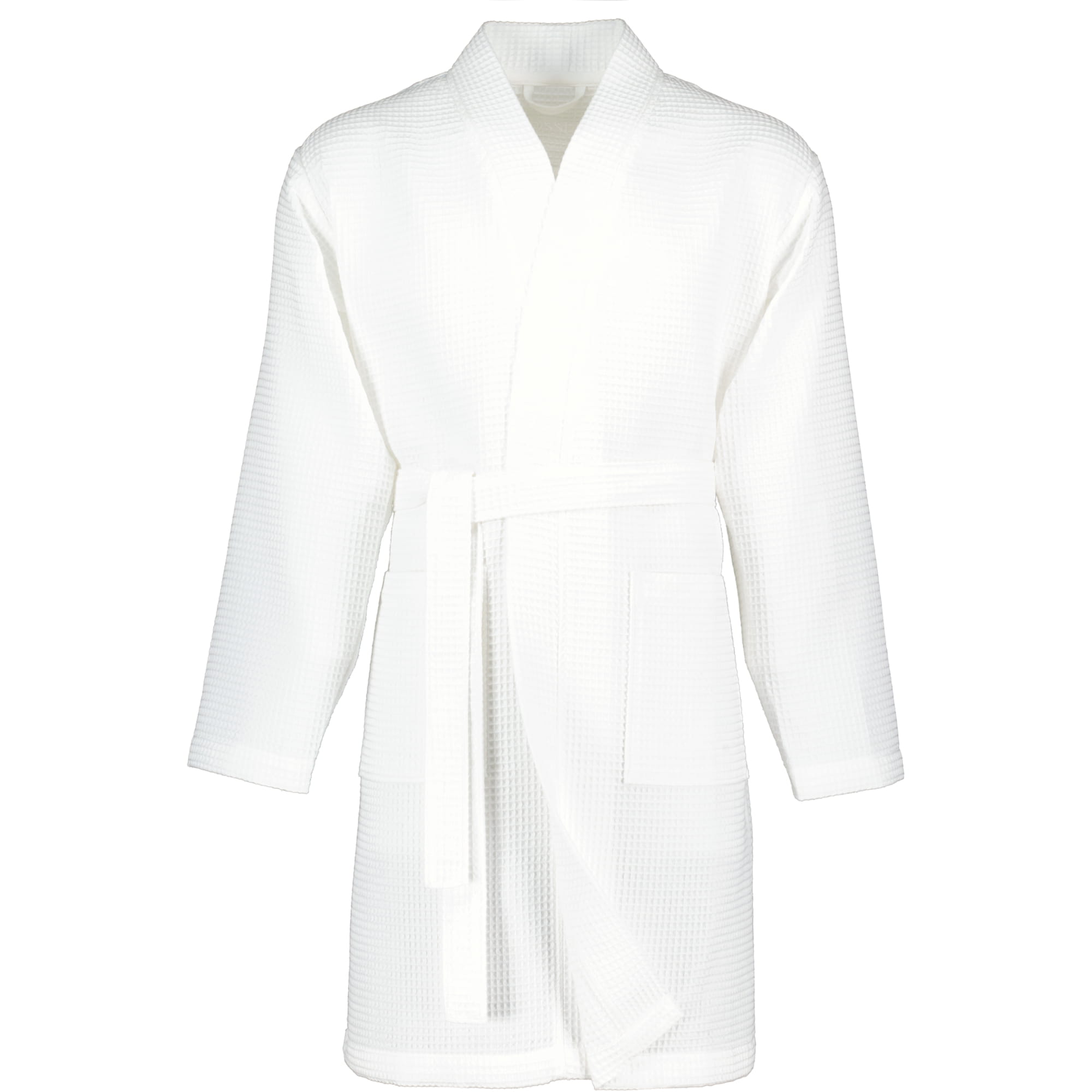 Vossen Bademäntel unisex Kurzmantel Rom weiß - 0300 - XL