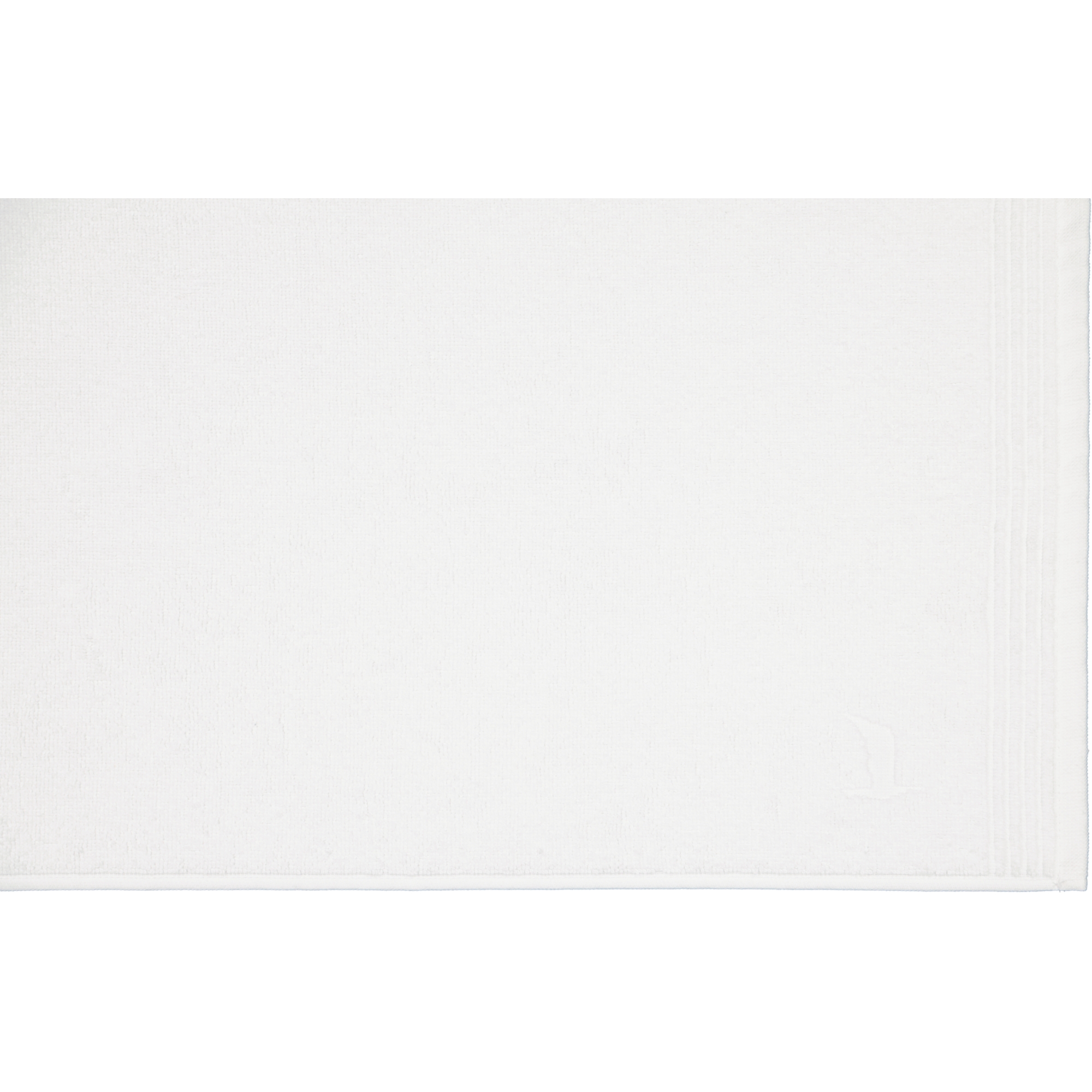 Möve - Duschvorlage Superwuschel - Größe: 50x70 cm - Farbe: snow - 001 (0-2831/8022)