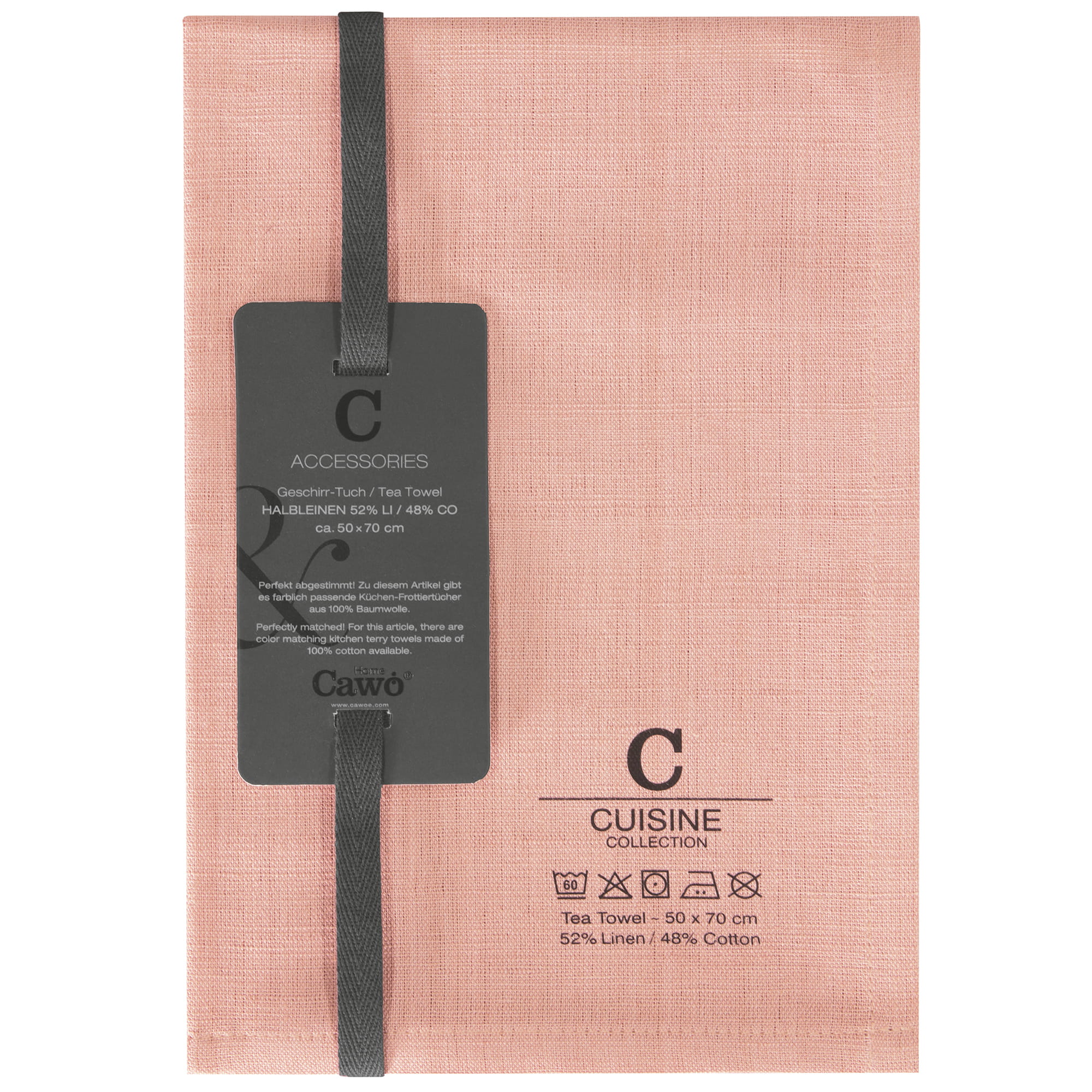 Cawö Home Geschirrtücher Cuisine Nature Uni 531 tajine - 20 - 50x70 cm