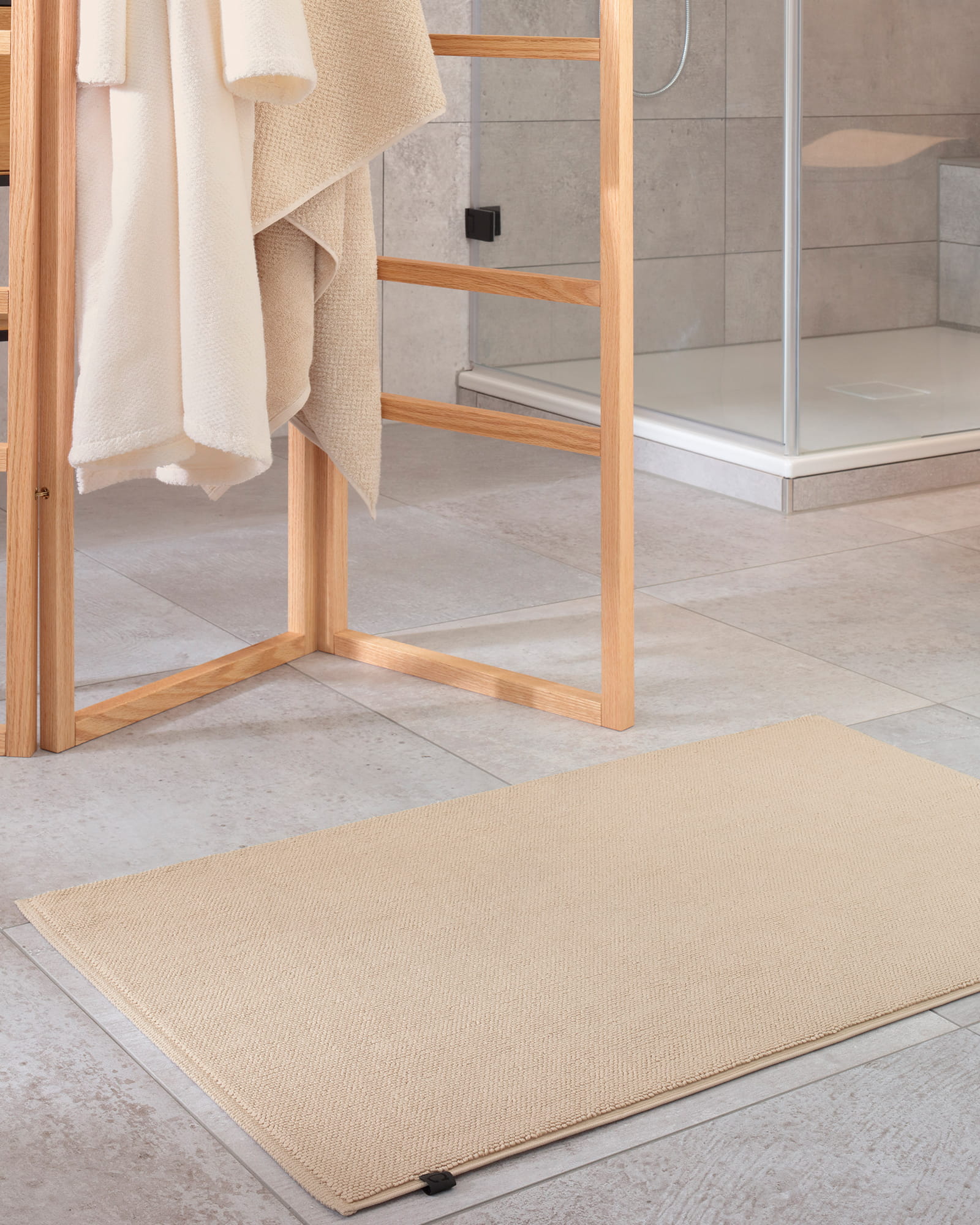 Cawö Home Badteppiche Loop 1007 beige - 370