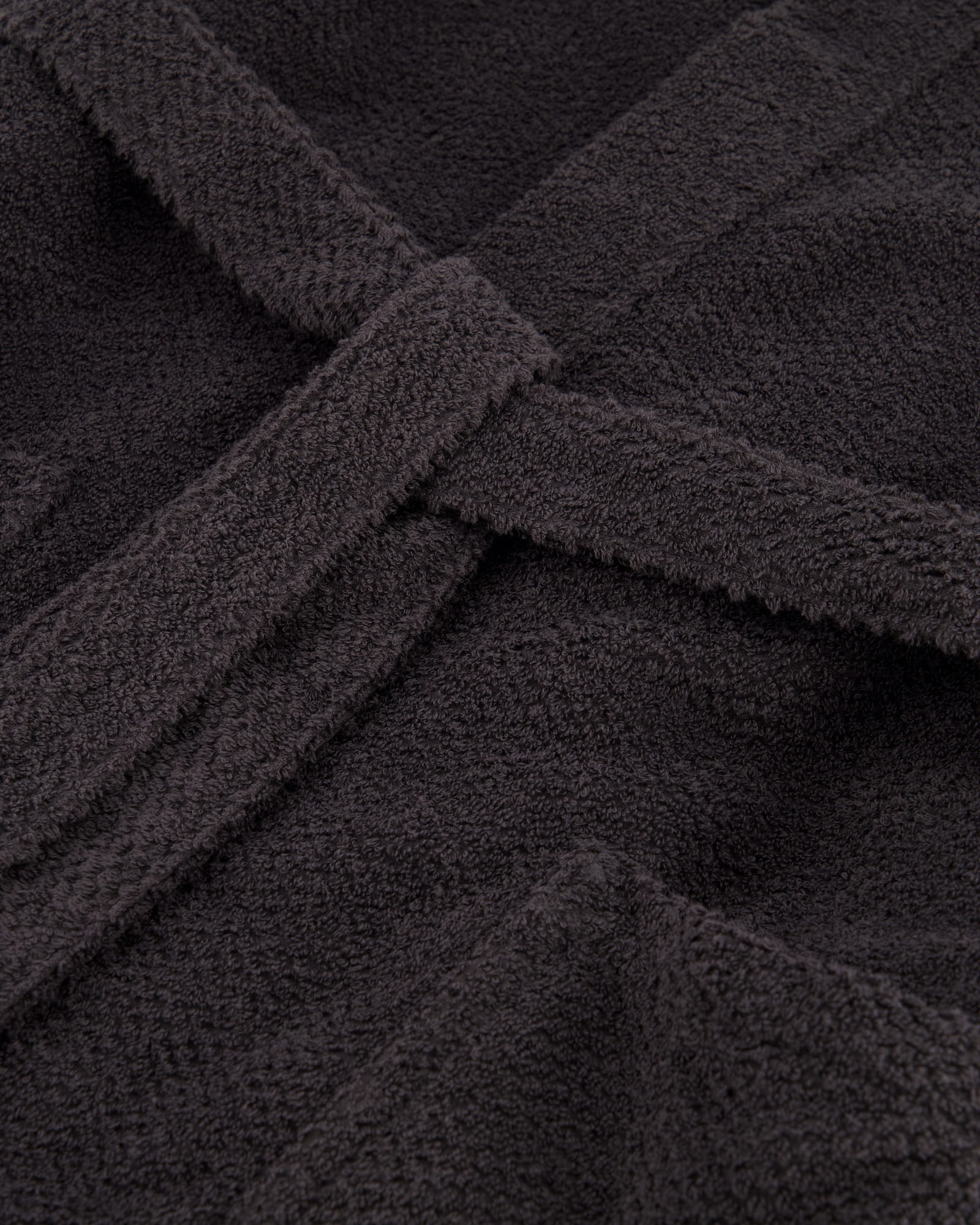 Cawö Bademäntel Herren Kapuze Pure 5623 basalt - 740