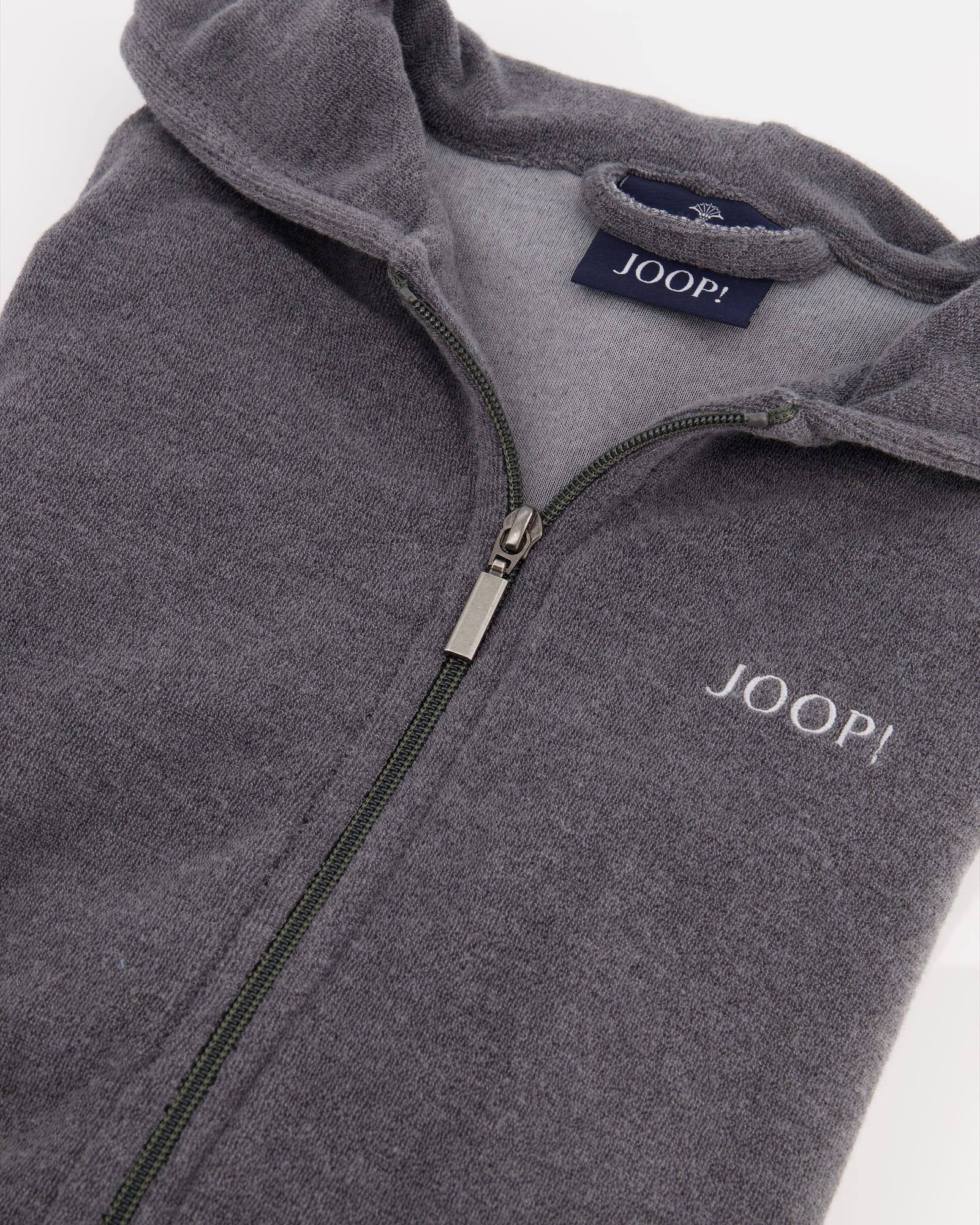JOOP! Bademäntel Damen Kapuze Active 1659 anthrazit - 77