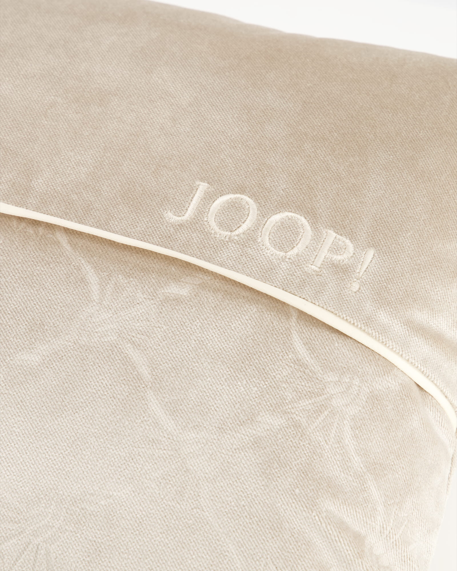 JOOP! Kissenhülle Scene - Größe: 38x58 cm - Farbe: Beige - 030