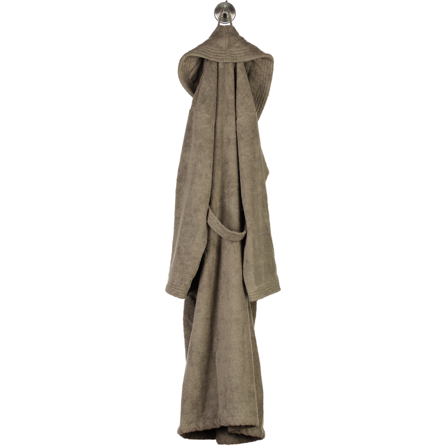 Rhomtuft - Bademantel Sir & Lady - Unisex - Farbe: taupe - 58 - S