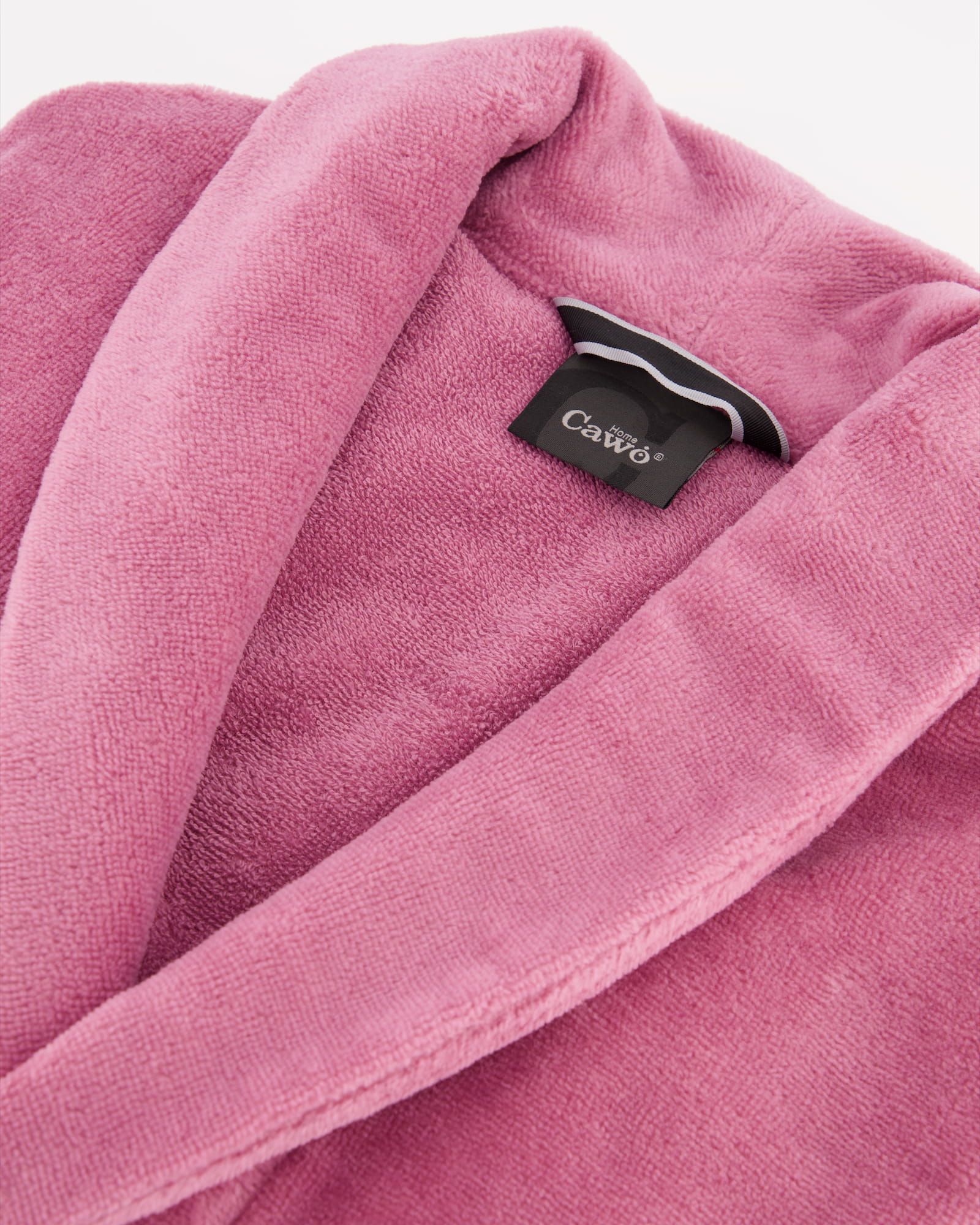 Cawö Home Damen Bademantel Schalkragen 836 - Farbe: blush - 22 - S