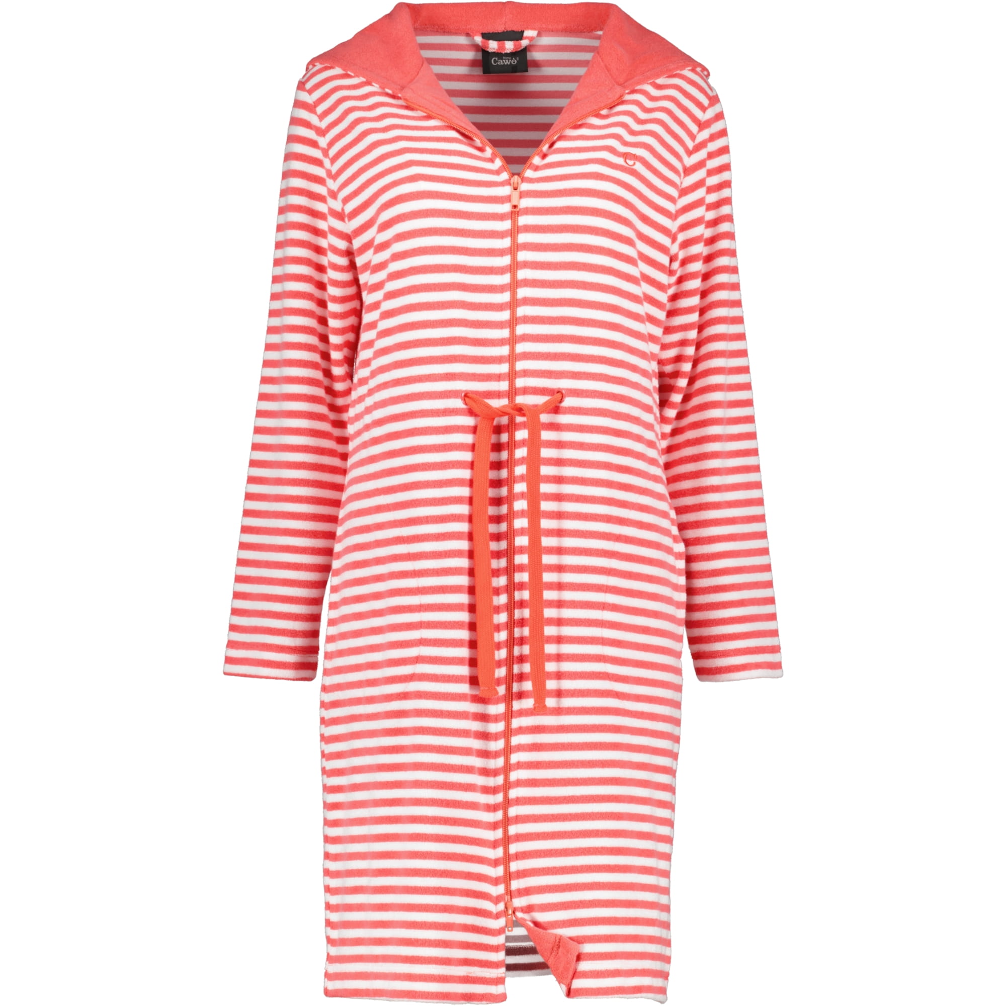 Cawö Home Campus Damen Bademantel Kurz 834 - Farbe: watermelon - 26