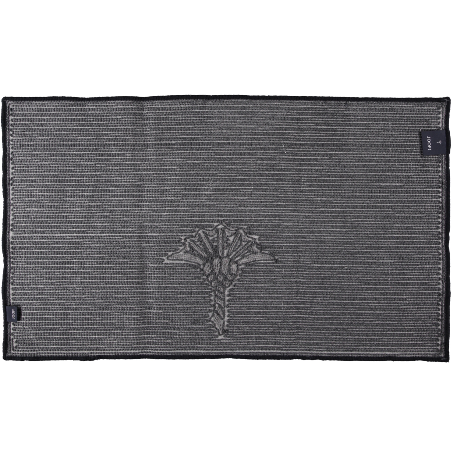 JOOP! Badteppich Cornflower 65 - Farbe: Schwarz - 015 - 70x120 cm