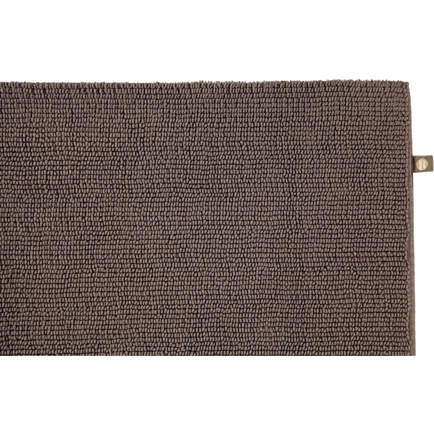 Rhomtuft - Badteppich Pur - Farbe: taupe - 58 - 60x100 cm