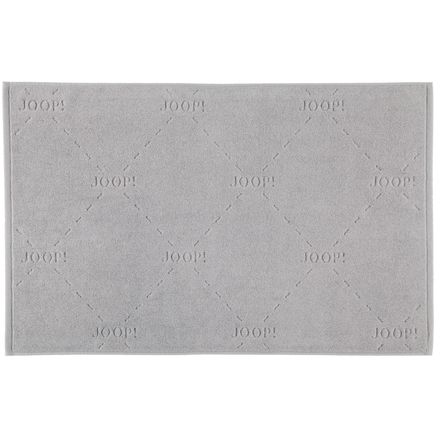 JOOP! Badematte Dash 73 - Farbe: Silber - 026 - 55x85 cm