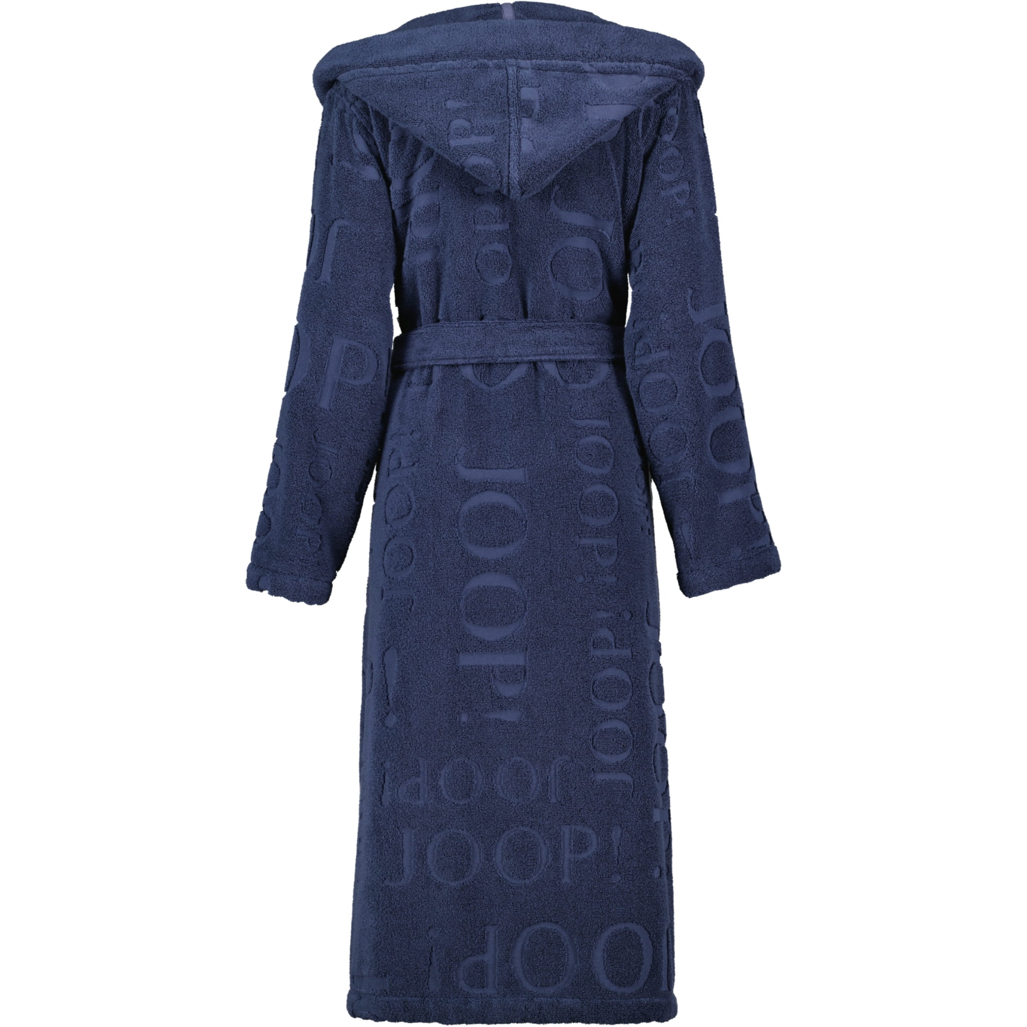 JOOP! Bademäntel Damen Kapuze 1663 blau - 175