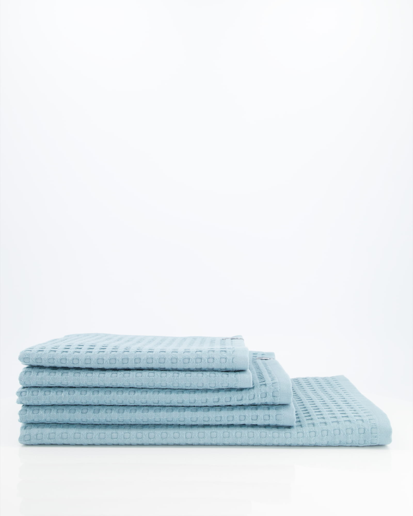 Möve - Waffelpiquée - Farbe: arctic - 530 (1-0605/8762) - Handtuch 50x100 cm