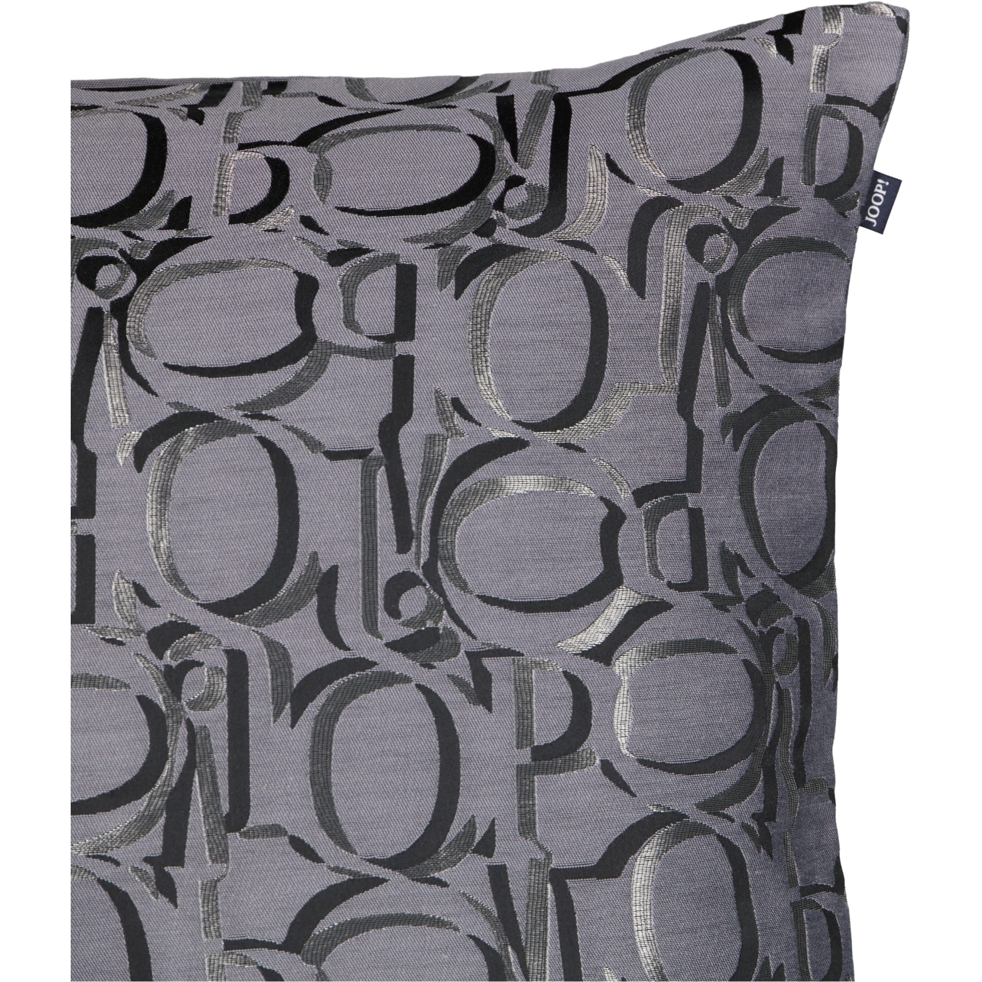 JOOP! Kissenhülle Ornament - Farbe: Anthrazit - 012 - 50x50 cm