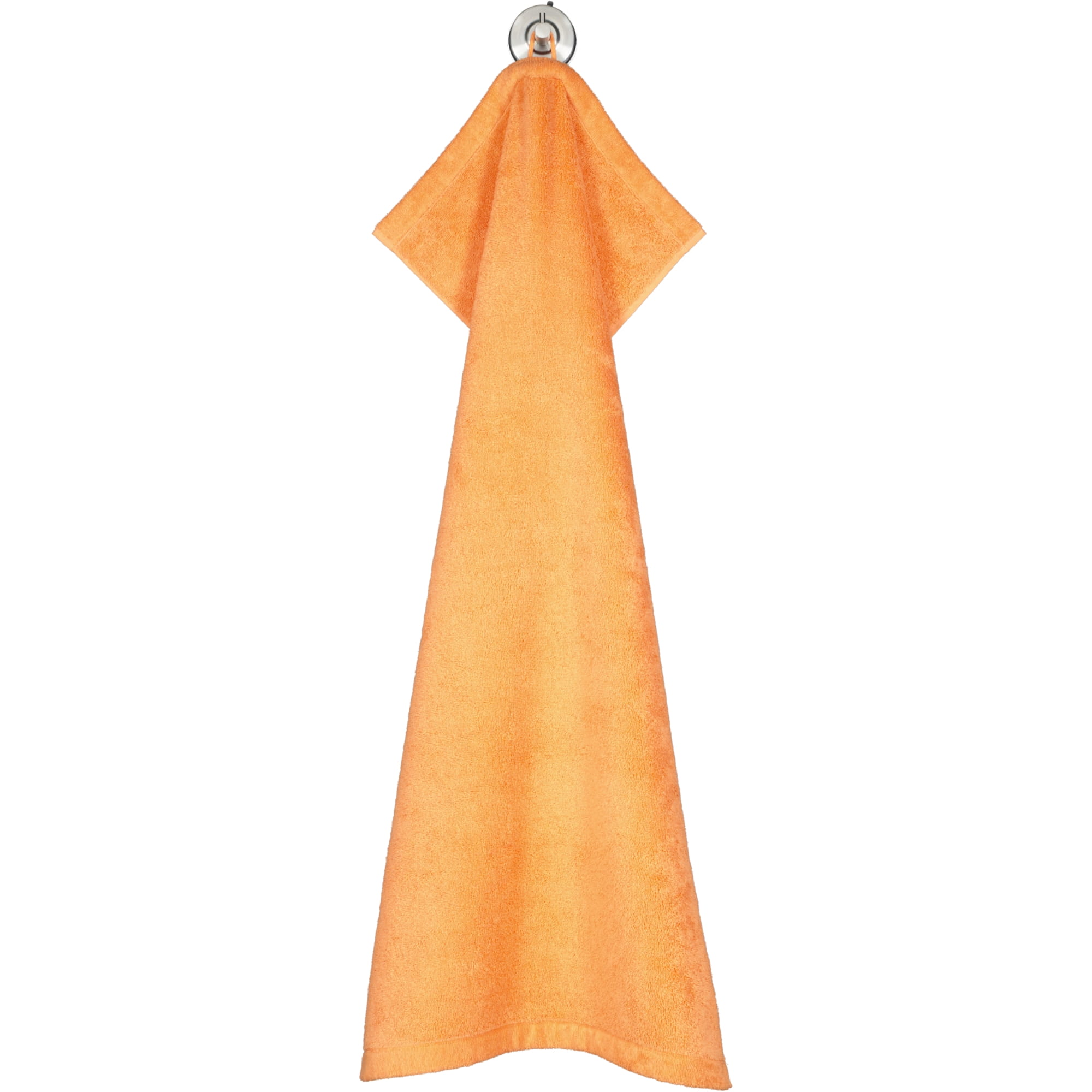 Cawö Handtücher Lifestyle Uni 7007 mandarine - 316 - Handtuch 50x100 cm