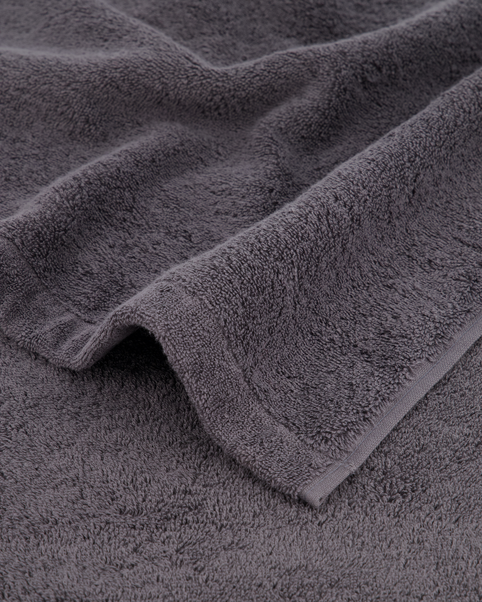 Cawö Handtücher Lifestyle Uni 7007 anthrazit - 774 - Seiflappen 30x30 cm