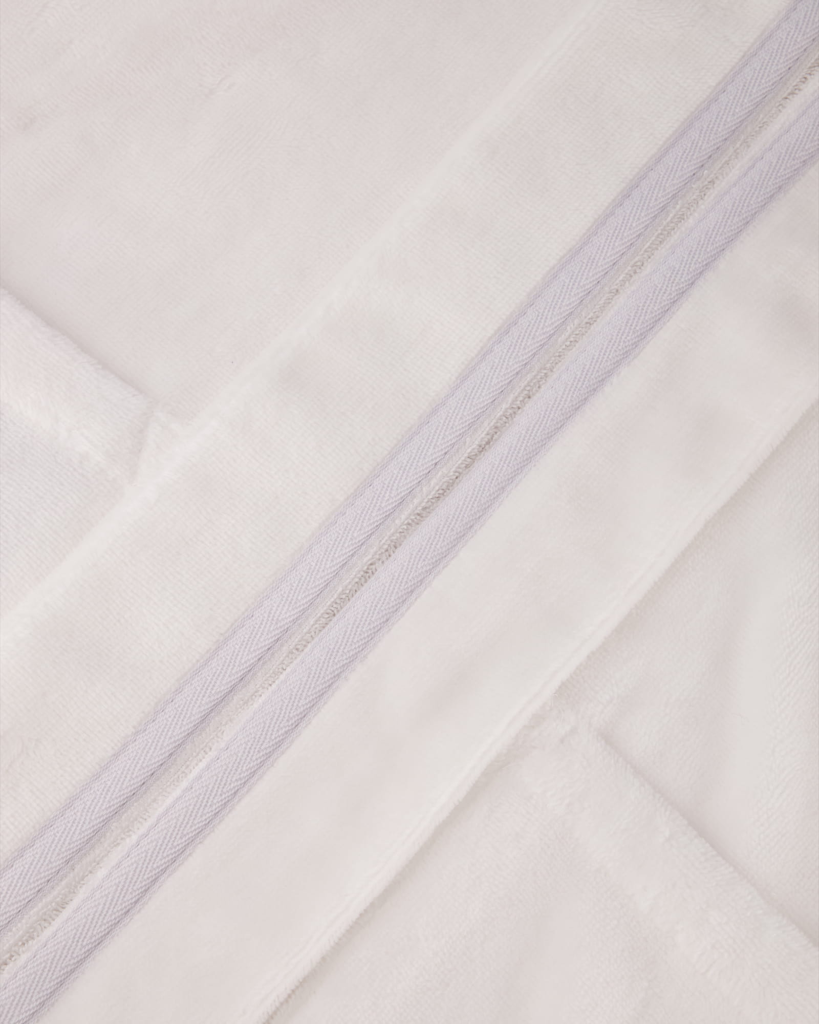 Cawö Home - Damen Bademantel Kapuze 825 - Farbe: weiß - 67