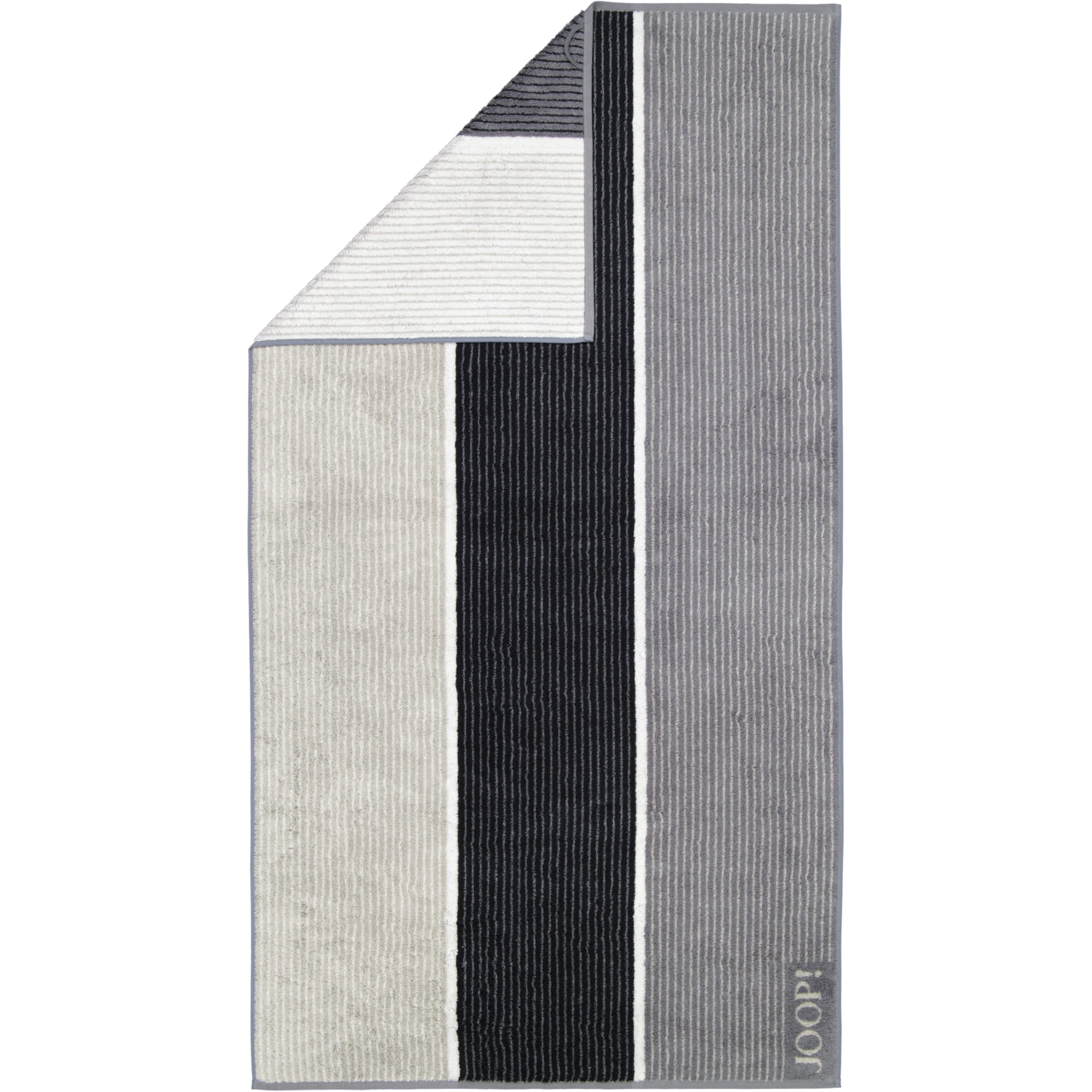 JOOP! Signature Lines 1658 - Farbe: Schwarz - 97 - Duschtuch 80x150 cm