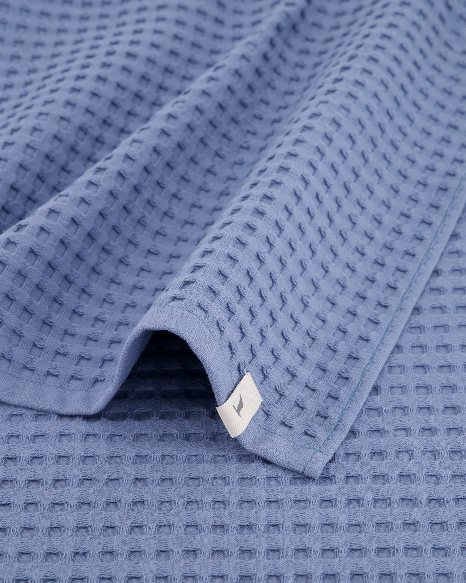 Möve Handtücher Piquée steel blue - 847