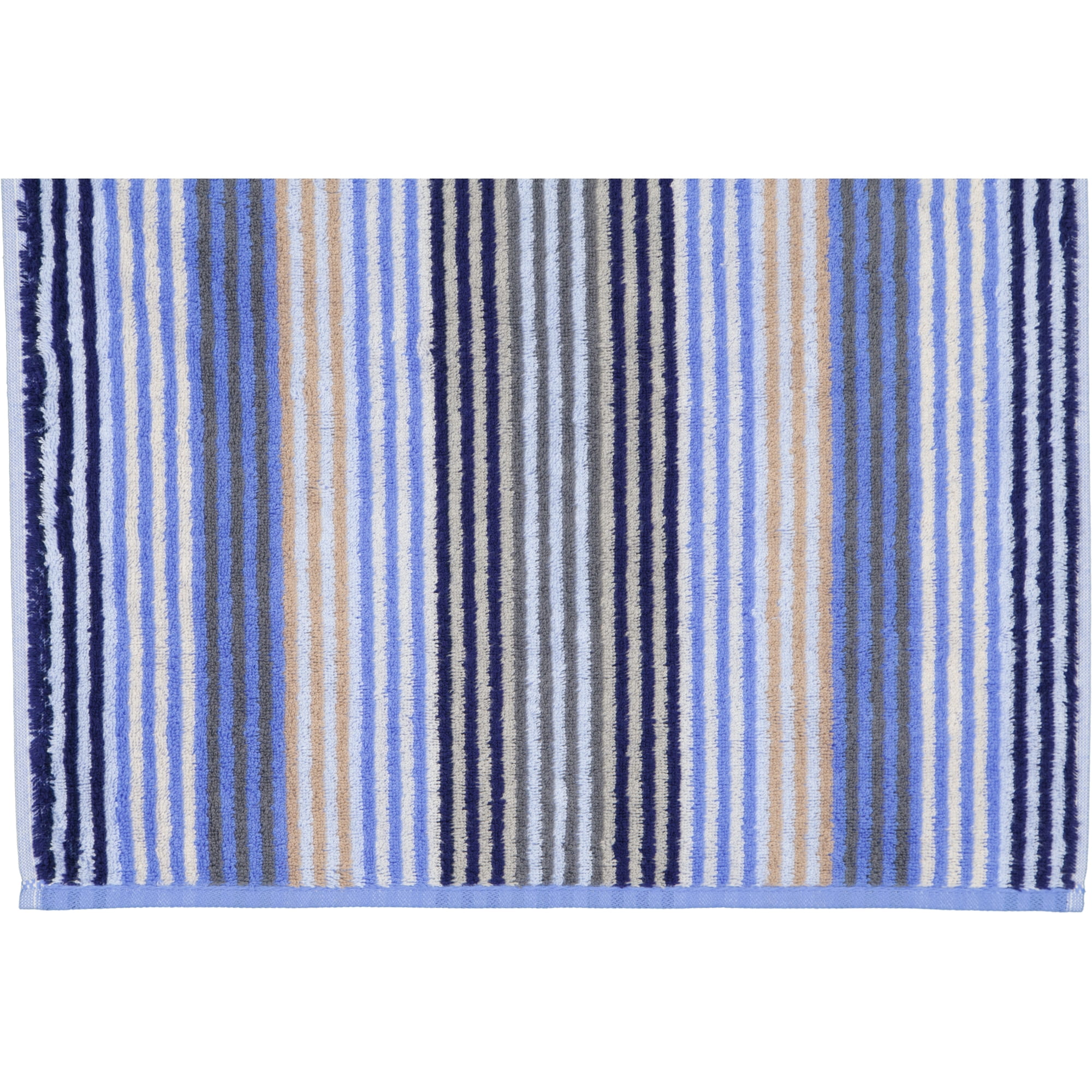 Cawö - Unique Streifen 944 - Farbe: saphir - 11 - Handtuch 50x100 cm
