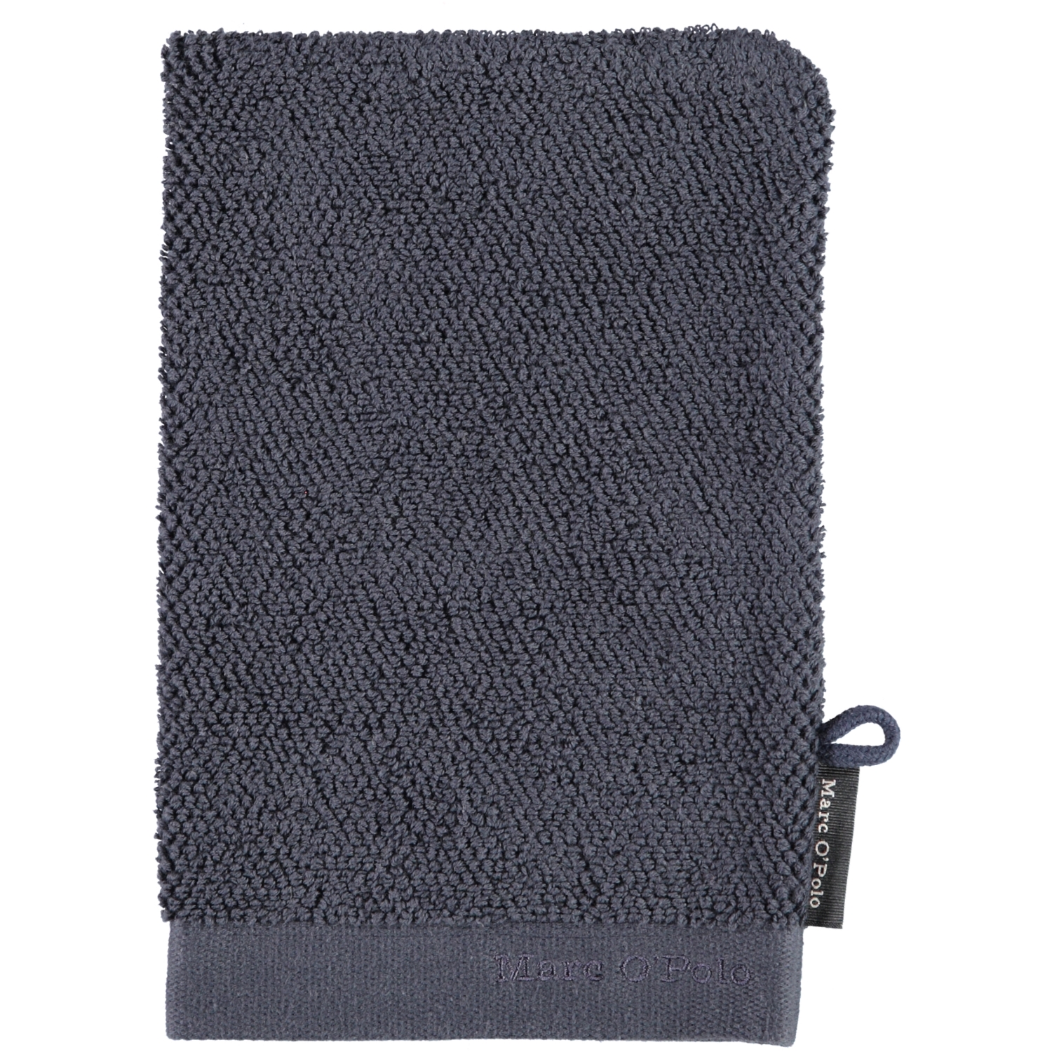 Marc o Polo Timeless uni - Farbe: Marine - Waschhandschuh 16x21 cm